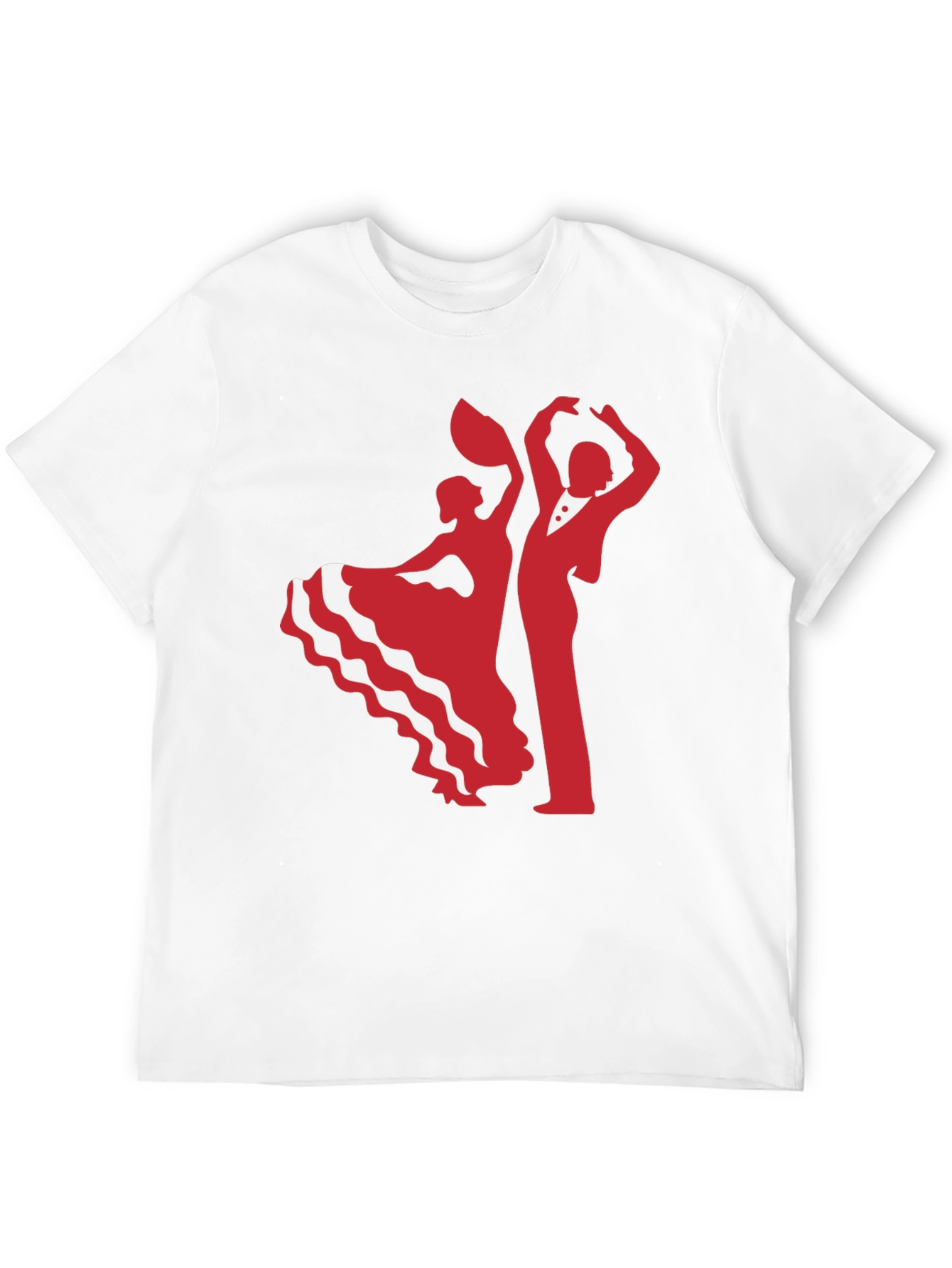Black Dancing Duo Graphic Tee - Salsa T-Shirt view 12