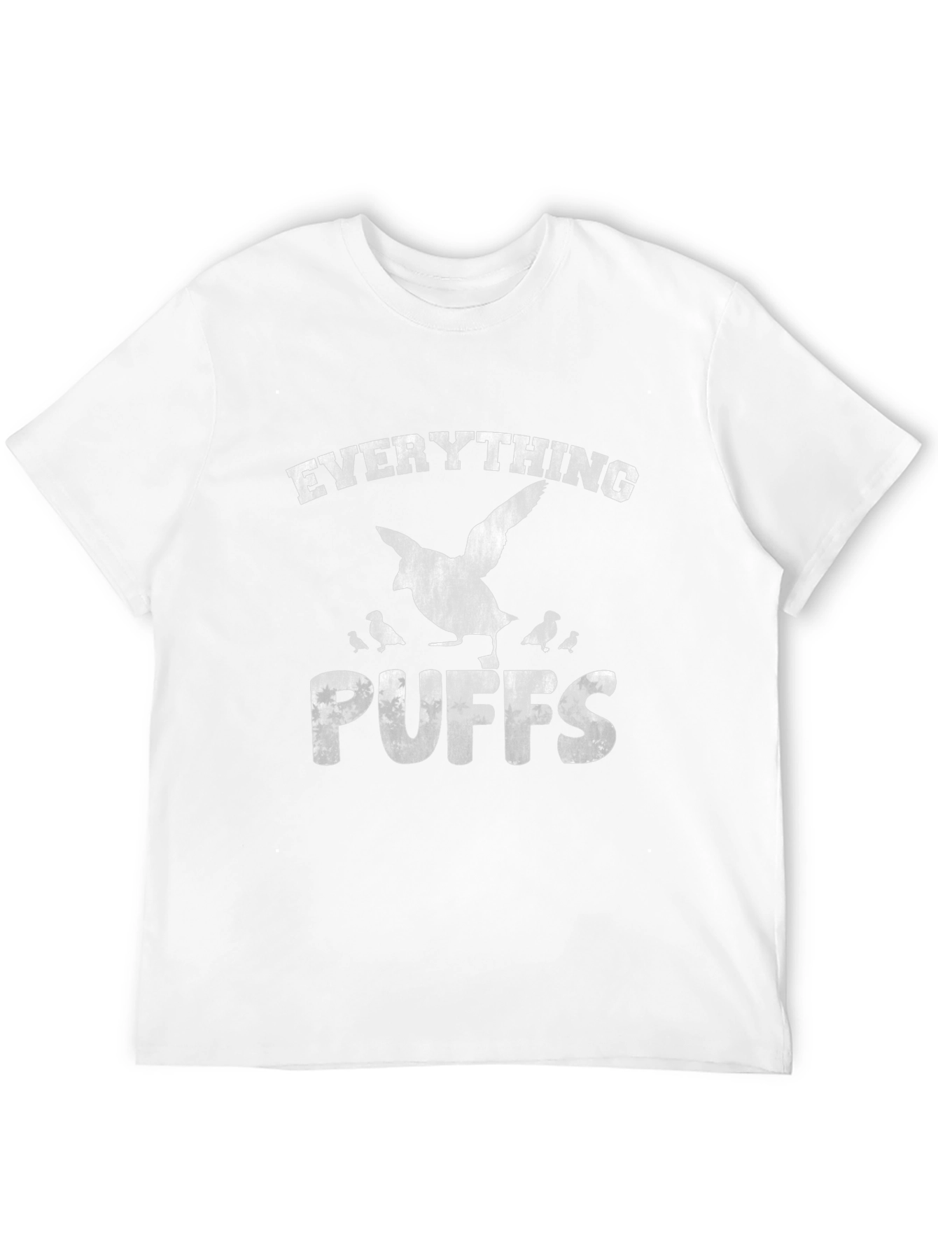 Black Everything Puffs T-Shirt - Duck Hunting Tee view 12
