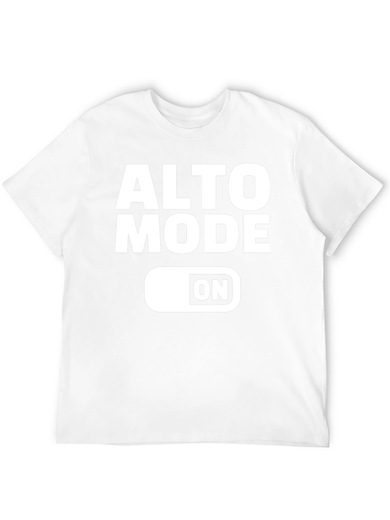 Black Alto Mode ON Black Graphic Tee Shirt view 12
