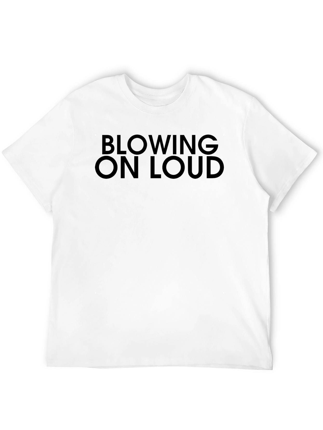 Black Blowing on Loud Graphic T-Shirt view 12