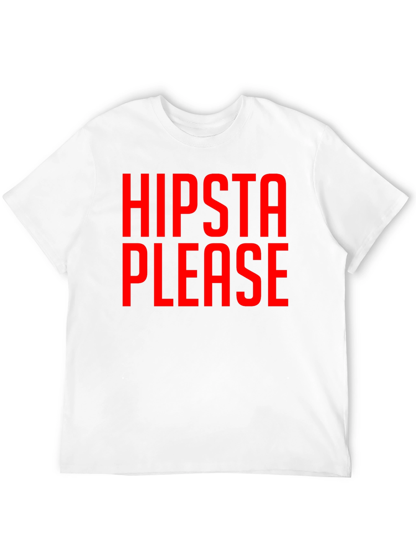Black Hipsta Please Graphic Tee - Bold Statement T-Shirt view 12