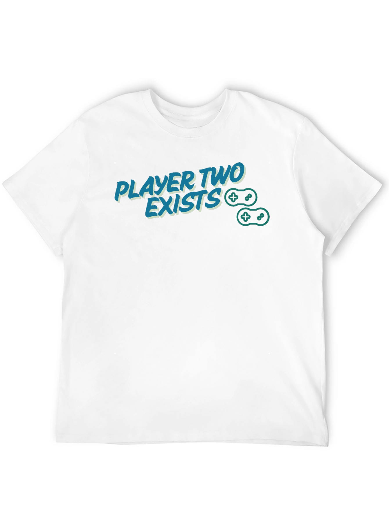 Black Player Two Exists Gamer T-Shirt view 12