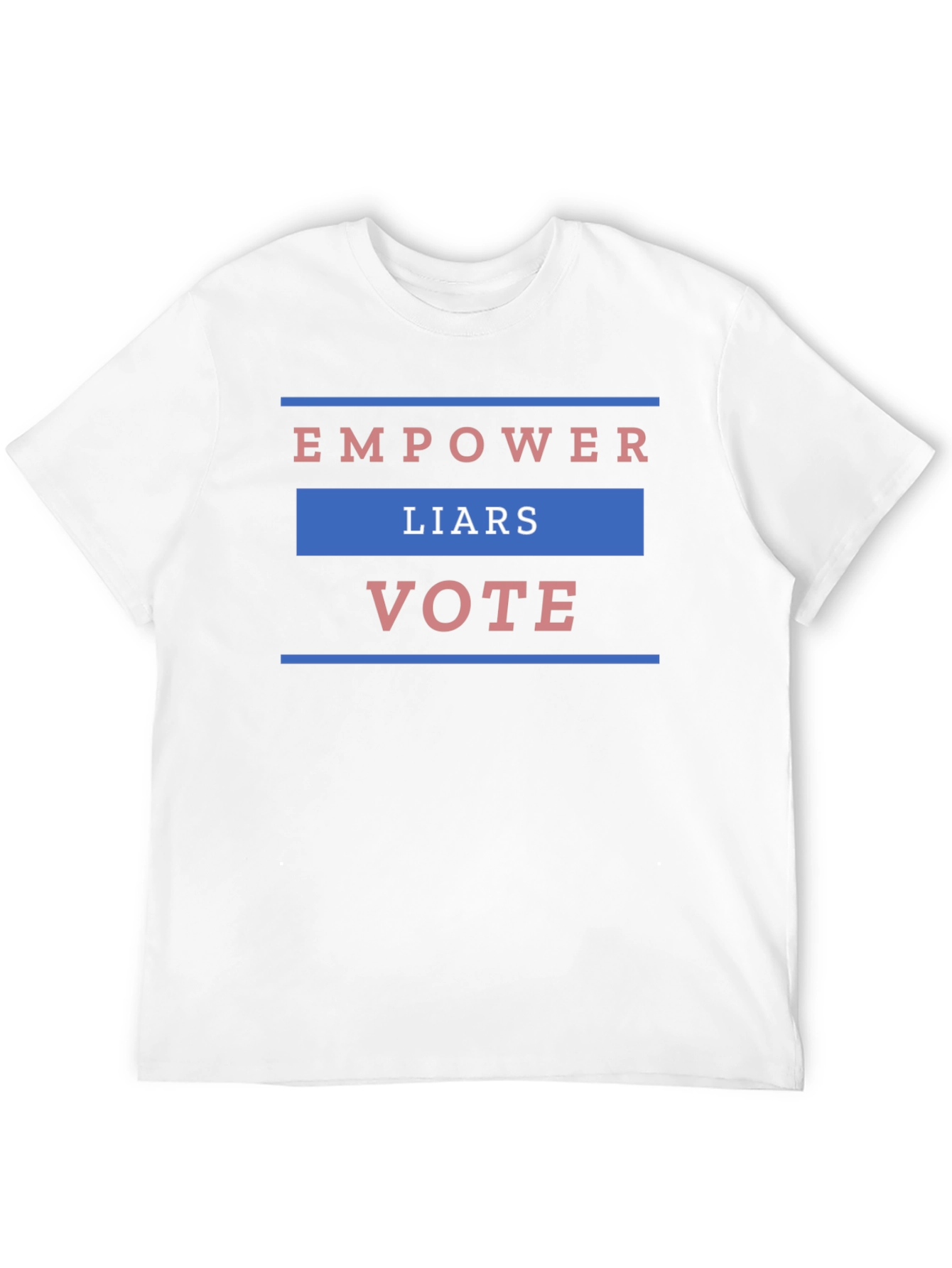Black Empower Liars Vote Graphic T-Shirt view 12