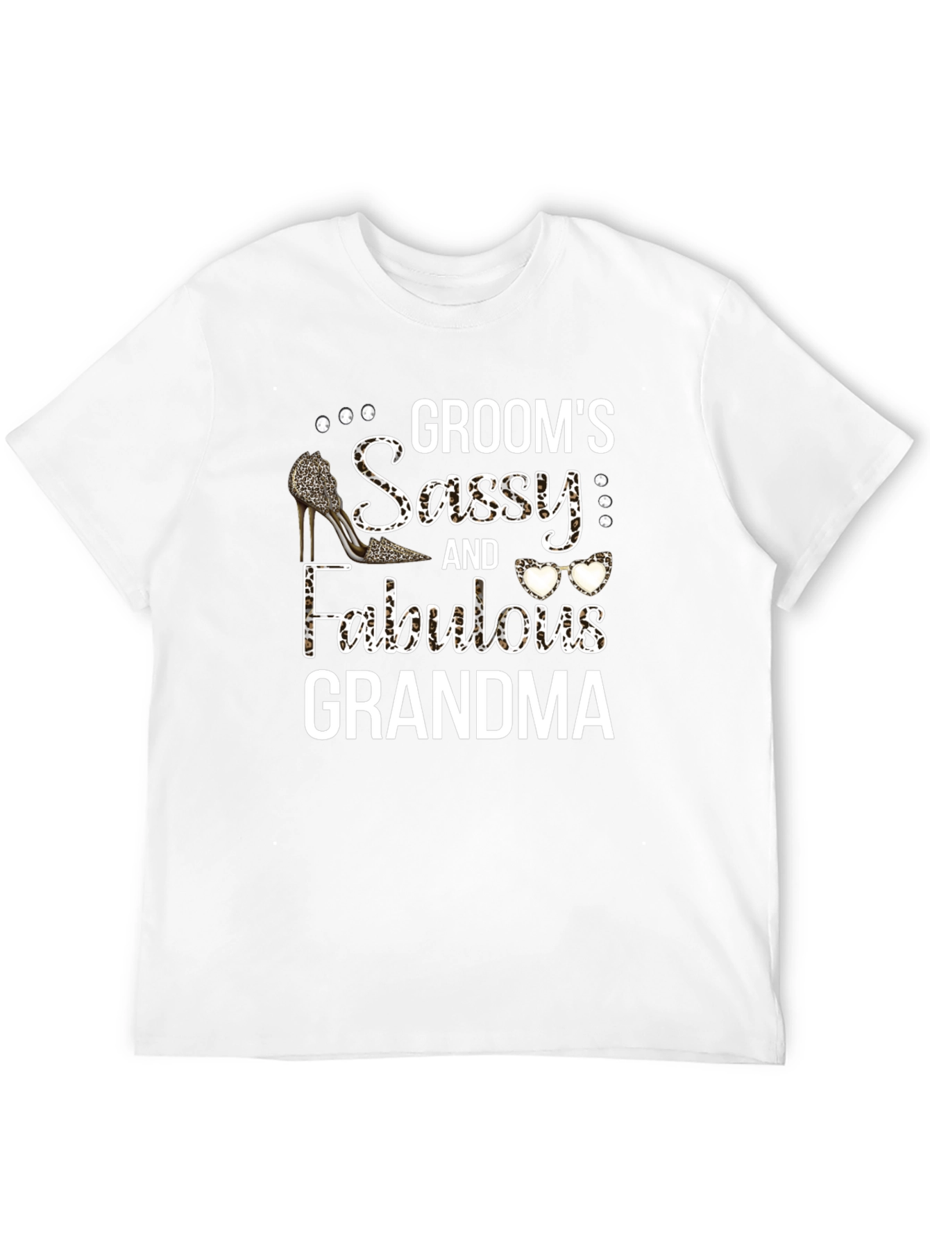 Groom's Sassy and Fabulous Grandma T-Shirt - 12