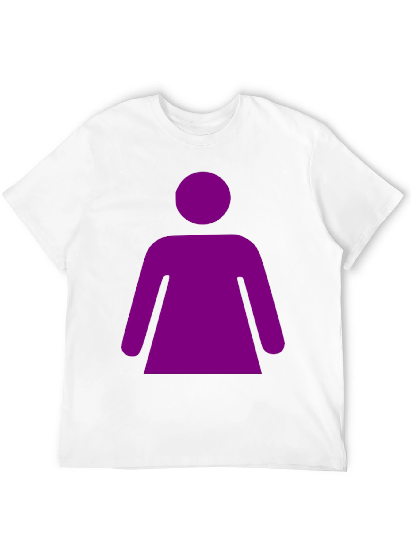 Black Purple Woman Graphic Tee - Black Unisex T-Shirt view 12