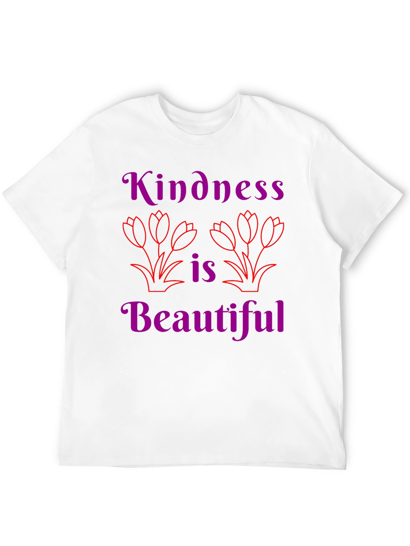 Black Kindness is Beautiful Graphic Tee view 12