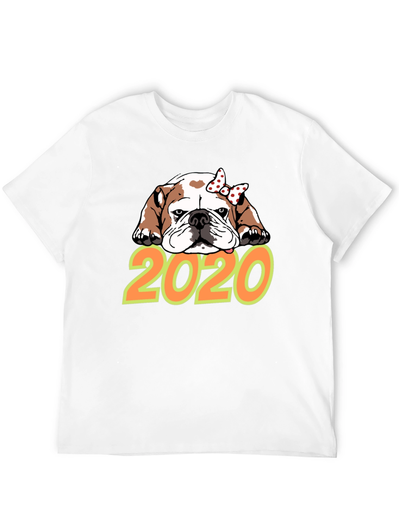 Black Bulldog 2020 Graphic T-Shirt view 12