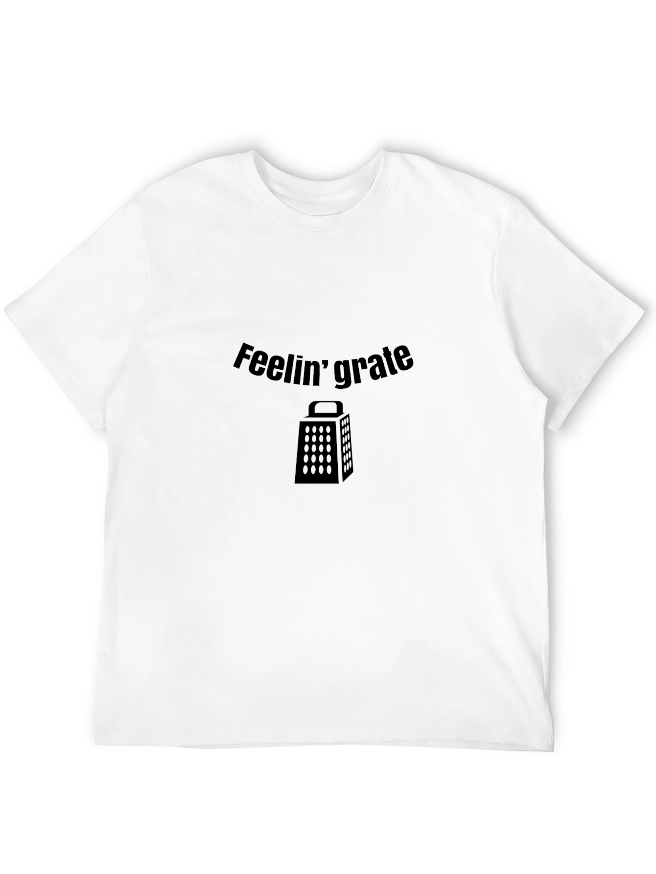 Black Feelin' Grate Funny Black T-Shirt view 12