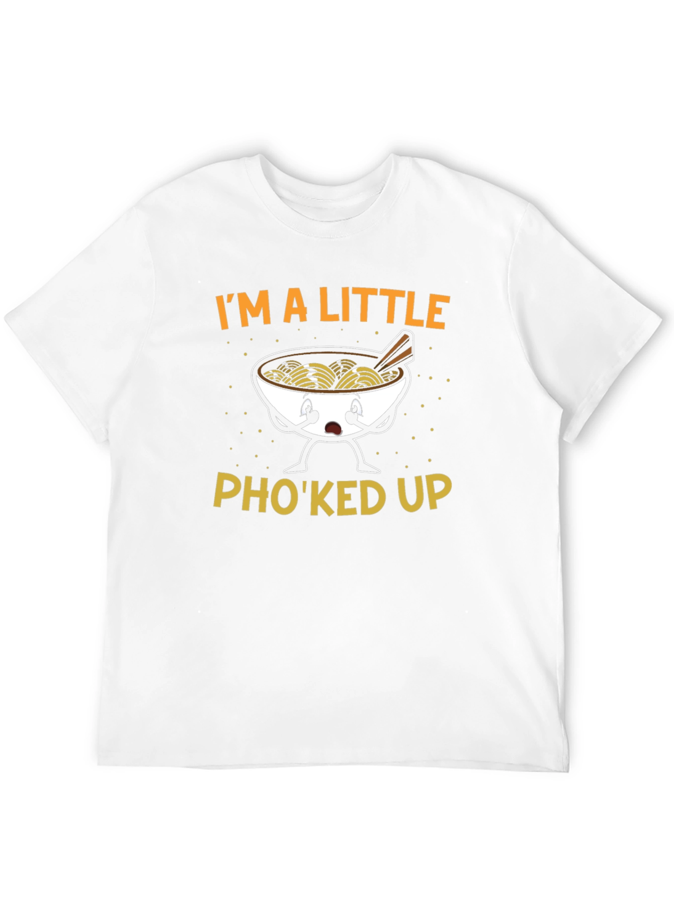 Black I'm A Little Pho'ked Up T-Shirt view 12