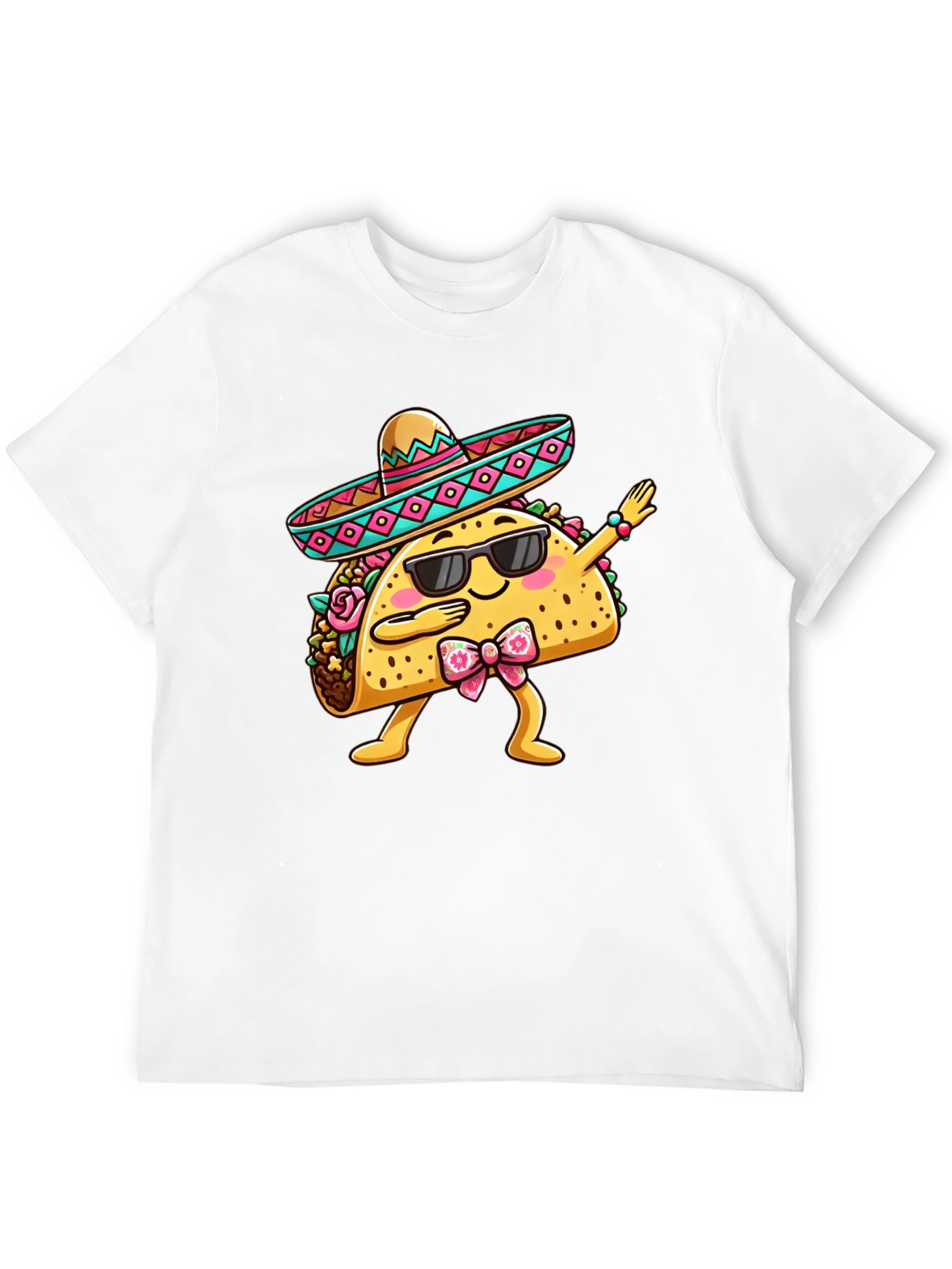 Black Dabbing Taco T-Shirt - Funny Cinco de Mayo Tee view 12