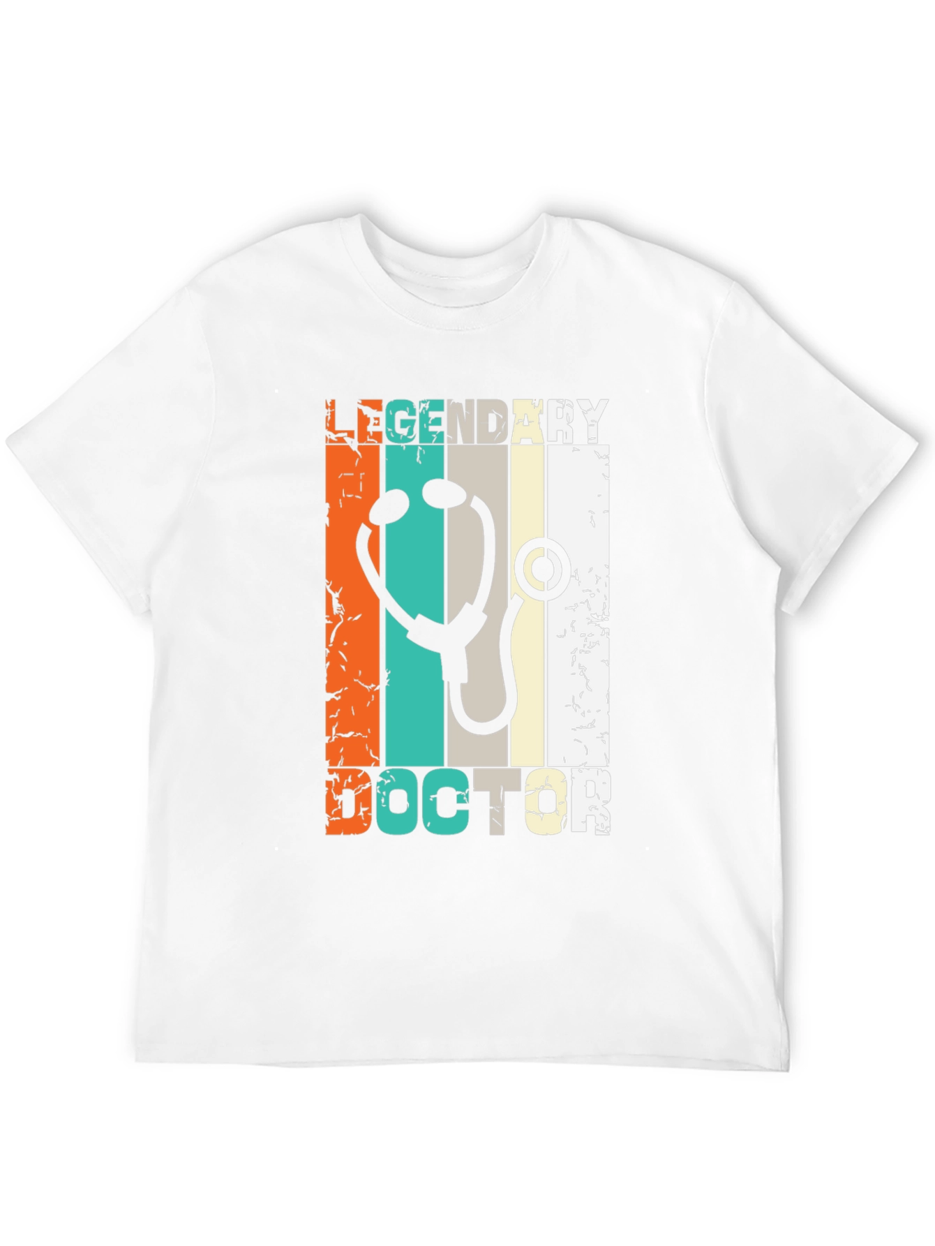 Black Legendary Doctor T-Shirt - Vintage Style view 12