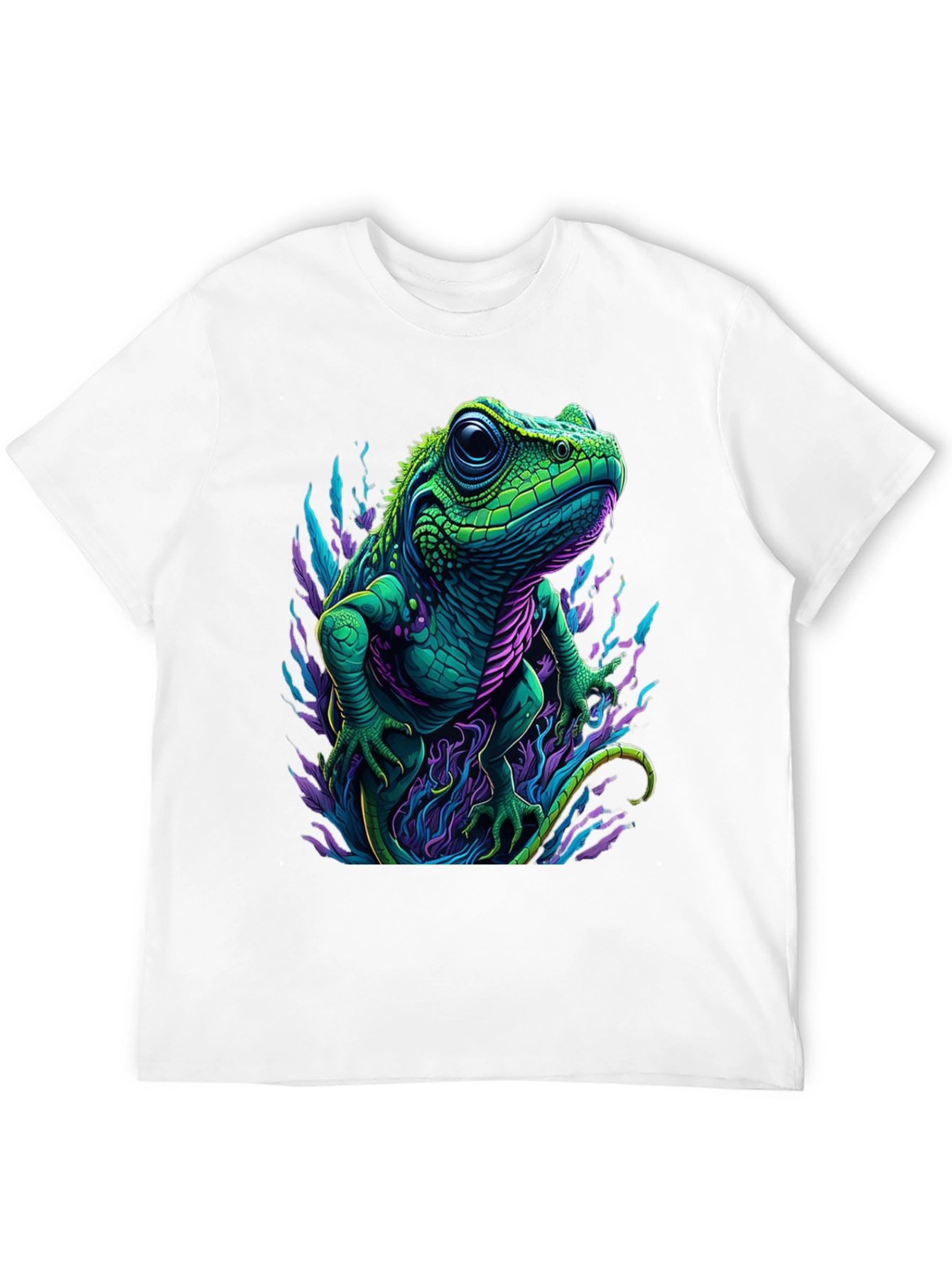 Black Lizard Graphic T-Shirt view 12