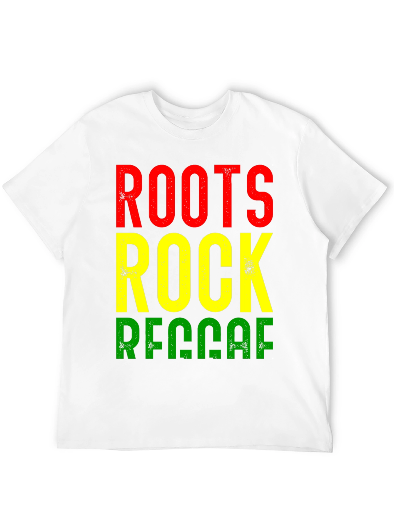 Black Roots Rock Reggae Black T-Shirt view 12
