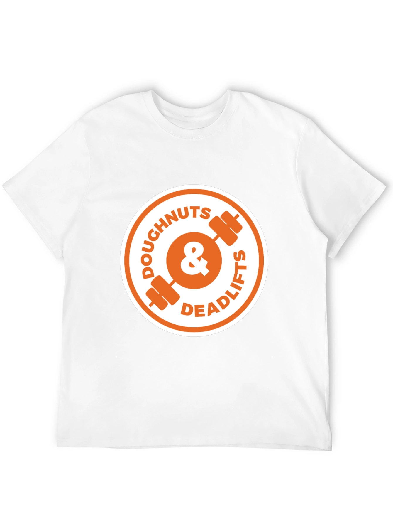 Black Doughnuts & Deadlifts Graphic Tee - Black view 12