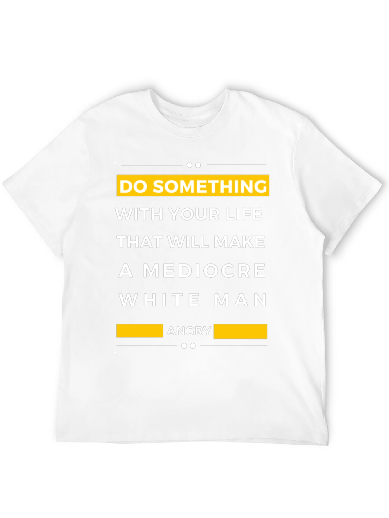 Black Do Something Funny T-Shirt view 12
