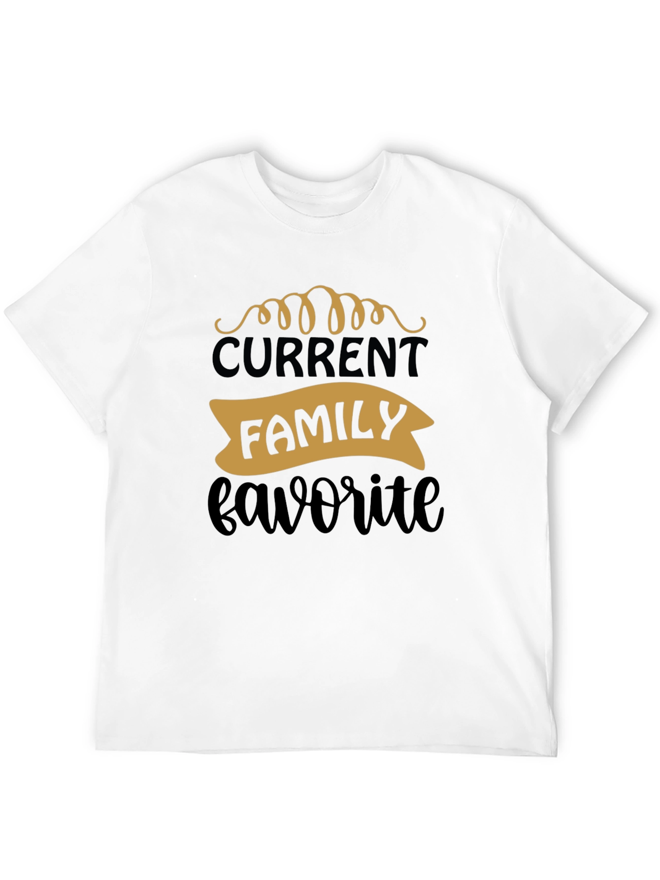 Black Current Family Favorite Black Graphic Tee view 12