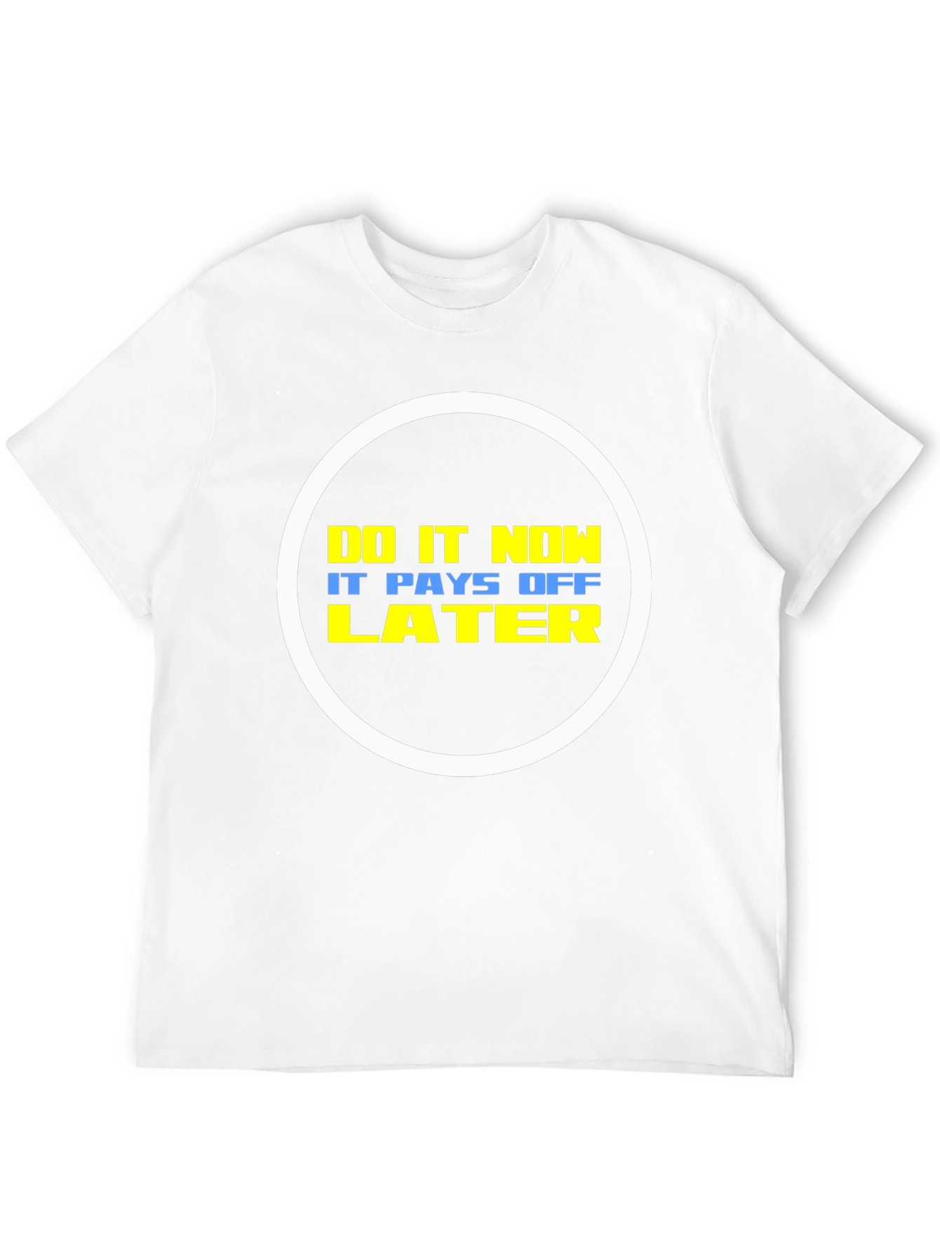 Black Motivational Graphic T-Shirt - Do It Now view 12
