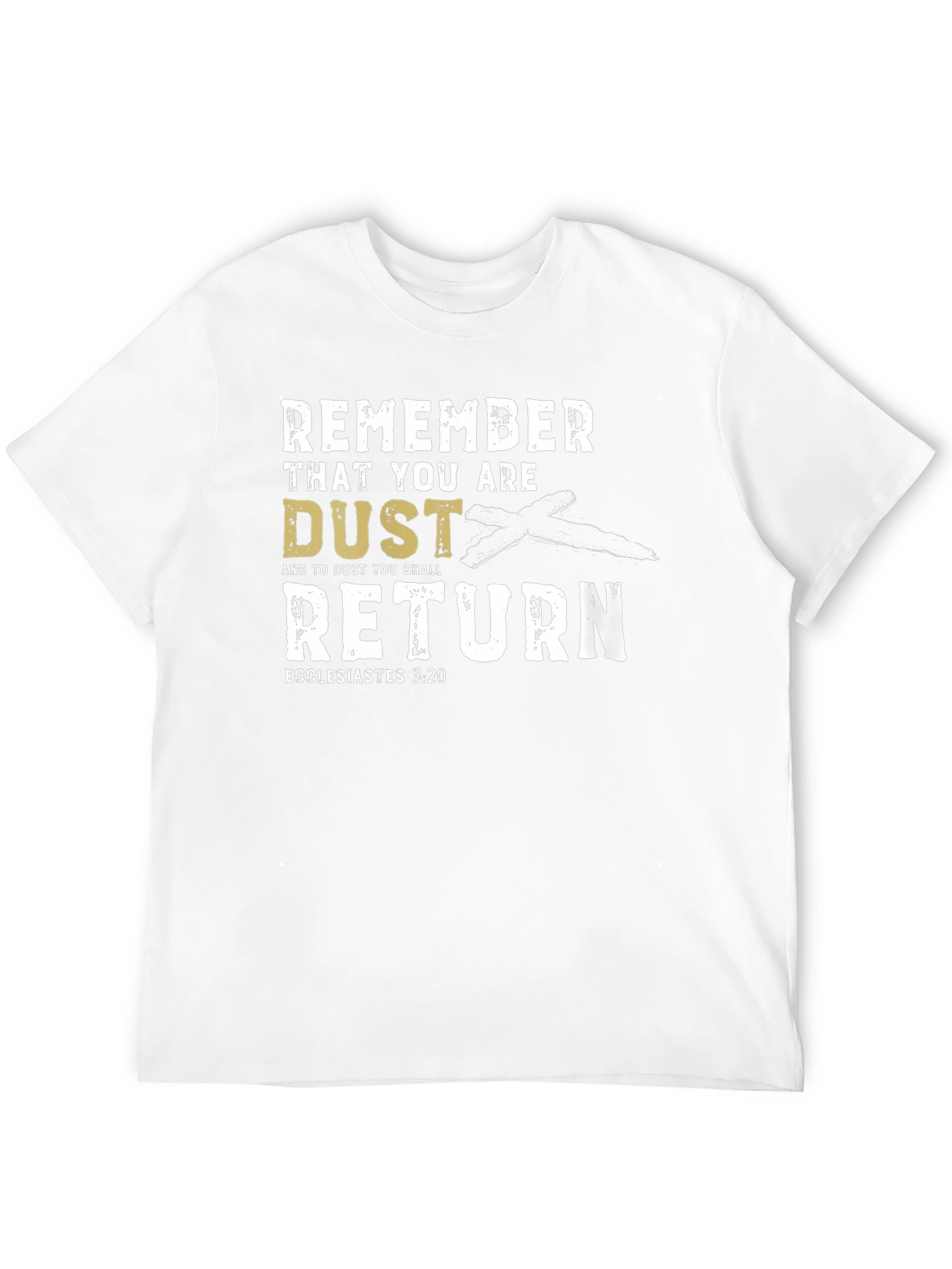 Black Remember That You Are Dust T-Shirt view 12