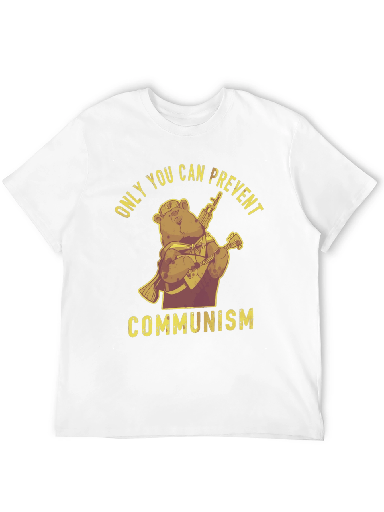 Black Only You Can Prevent Communism T-Shirt view 12