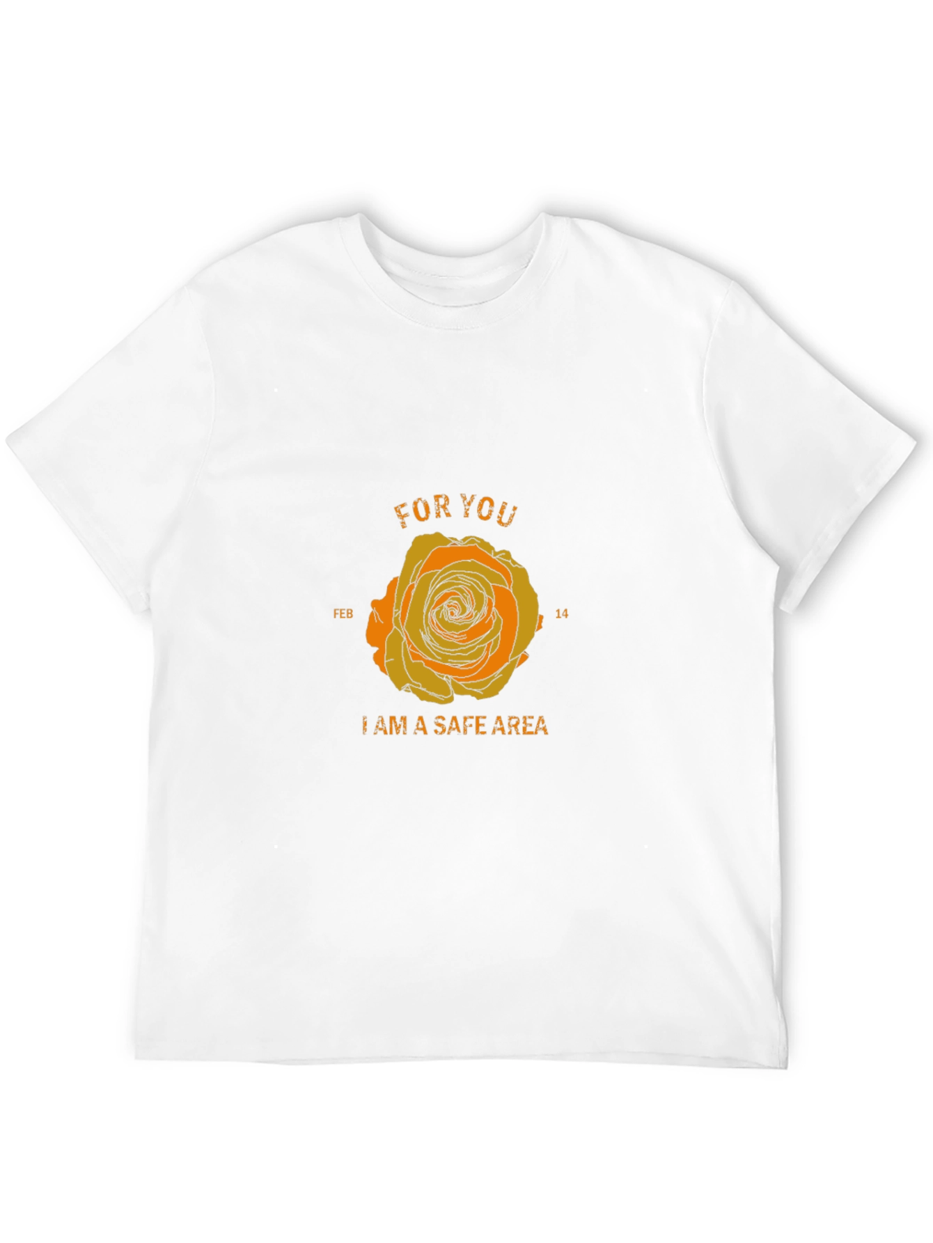 Safe Area Rose Graphic T-Shirt - 12