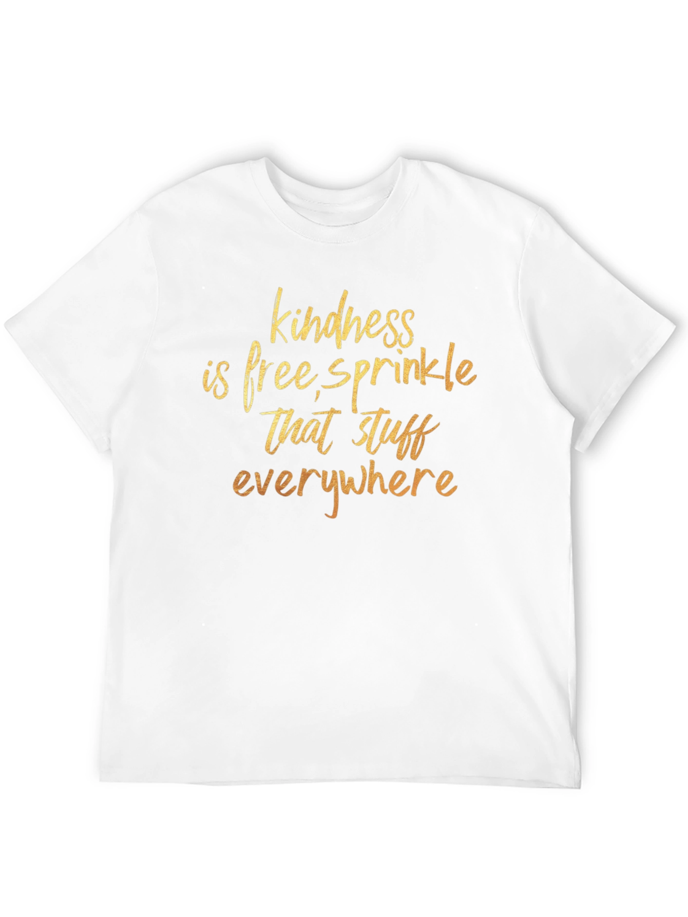 Black Kindness is Free Graphic T-Shirt - Soft Cotton Blend view 12