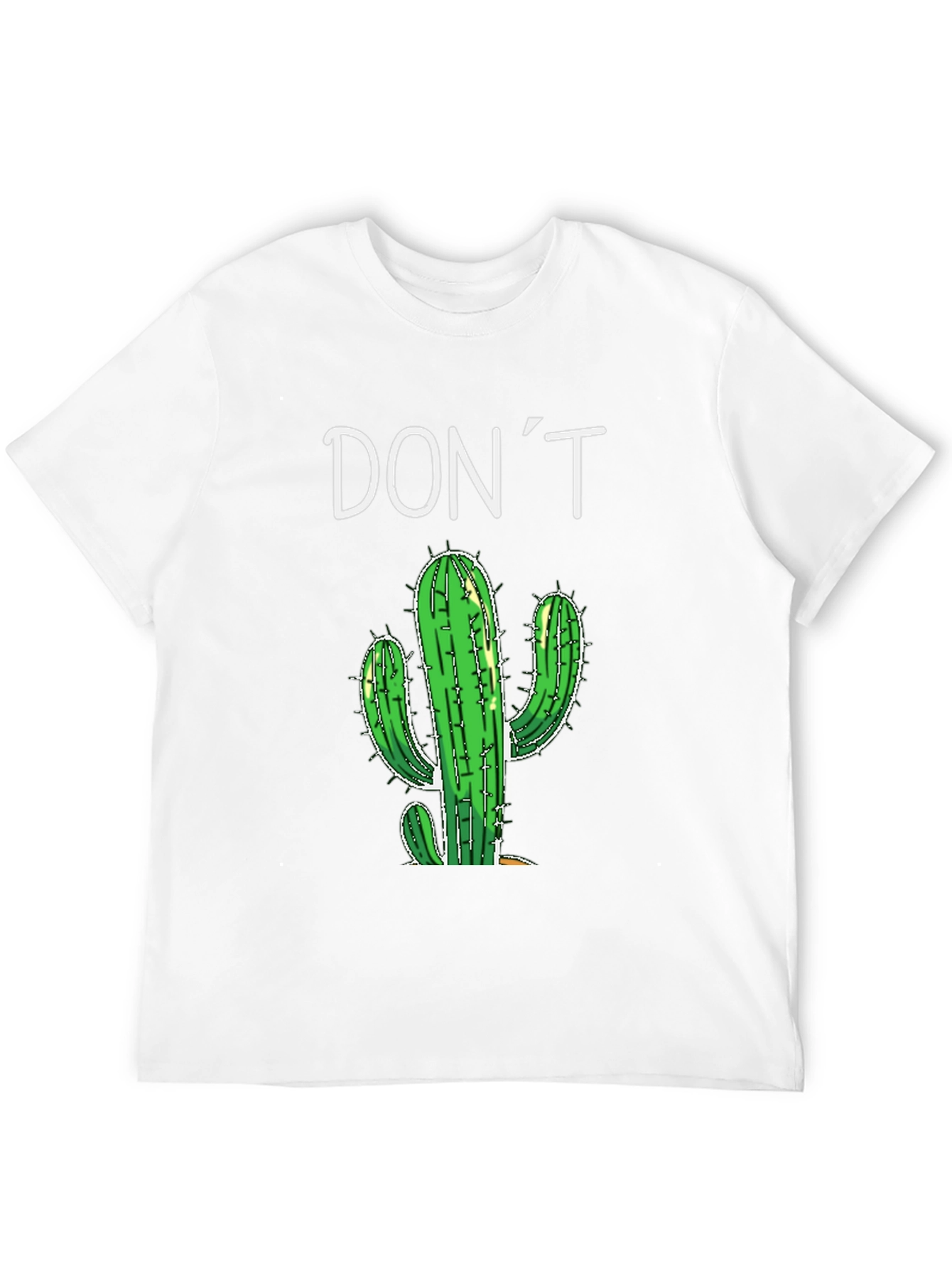 Black Don't Prick Me Cactus Graphic Tee - Unisex view 12