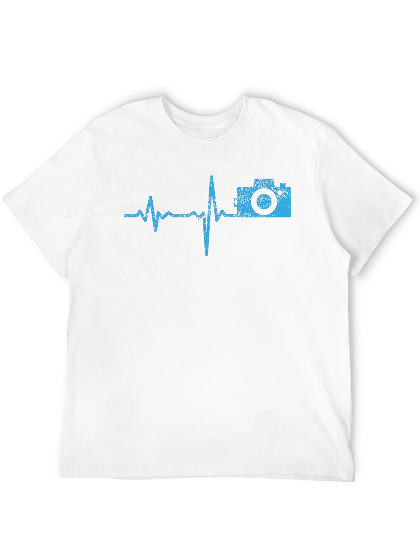 Camera Heartbeat Graphic Tee - Photographer's Essential - 12