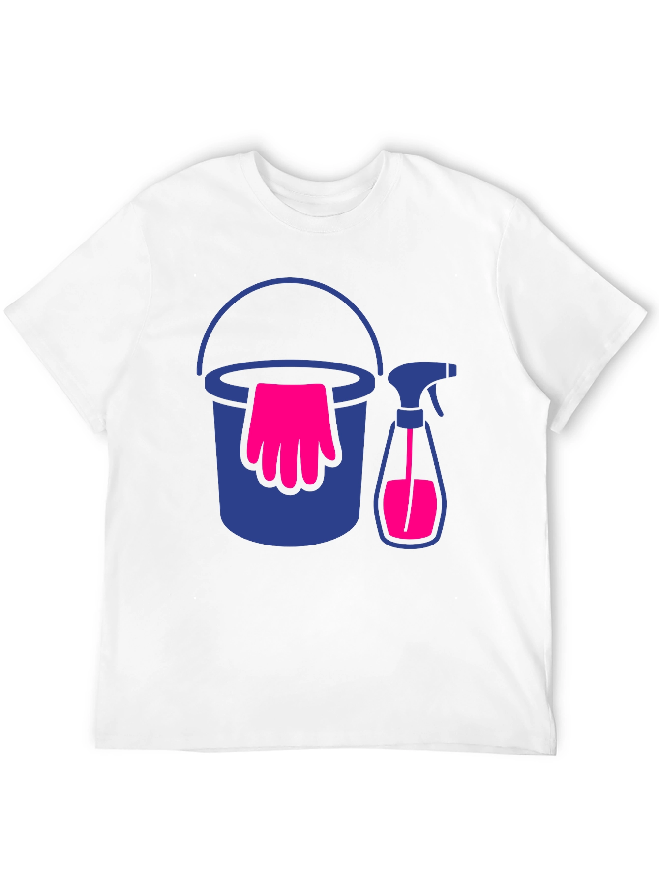 Black Cleaning Crew Graphic Tee - Black view 12