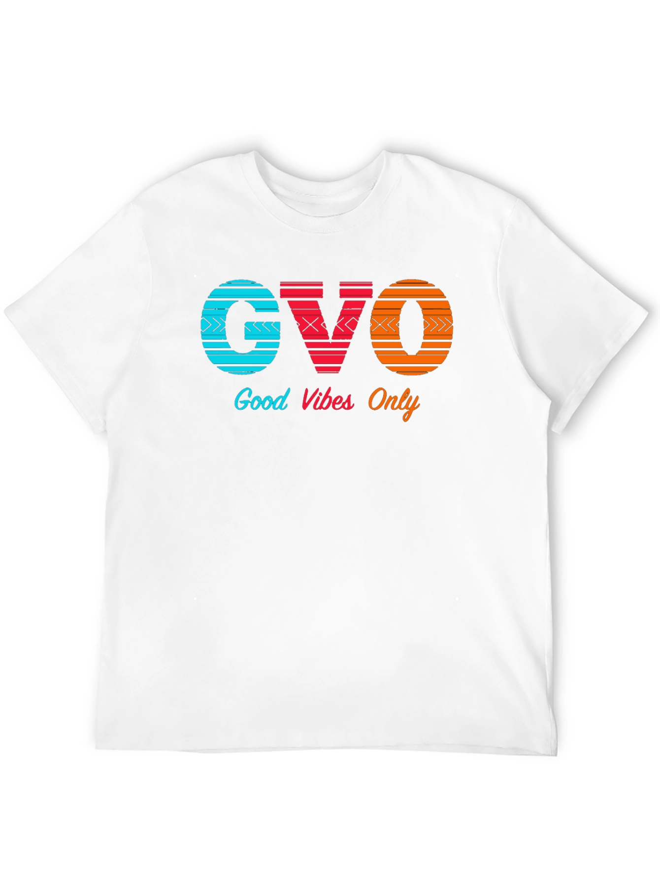 Black Good Vibes Only Graphic Tee - Trendy Design view 12