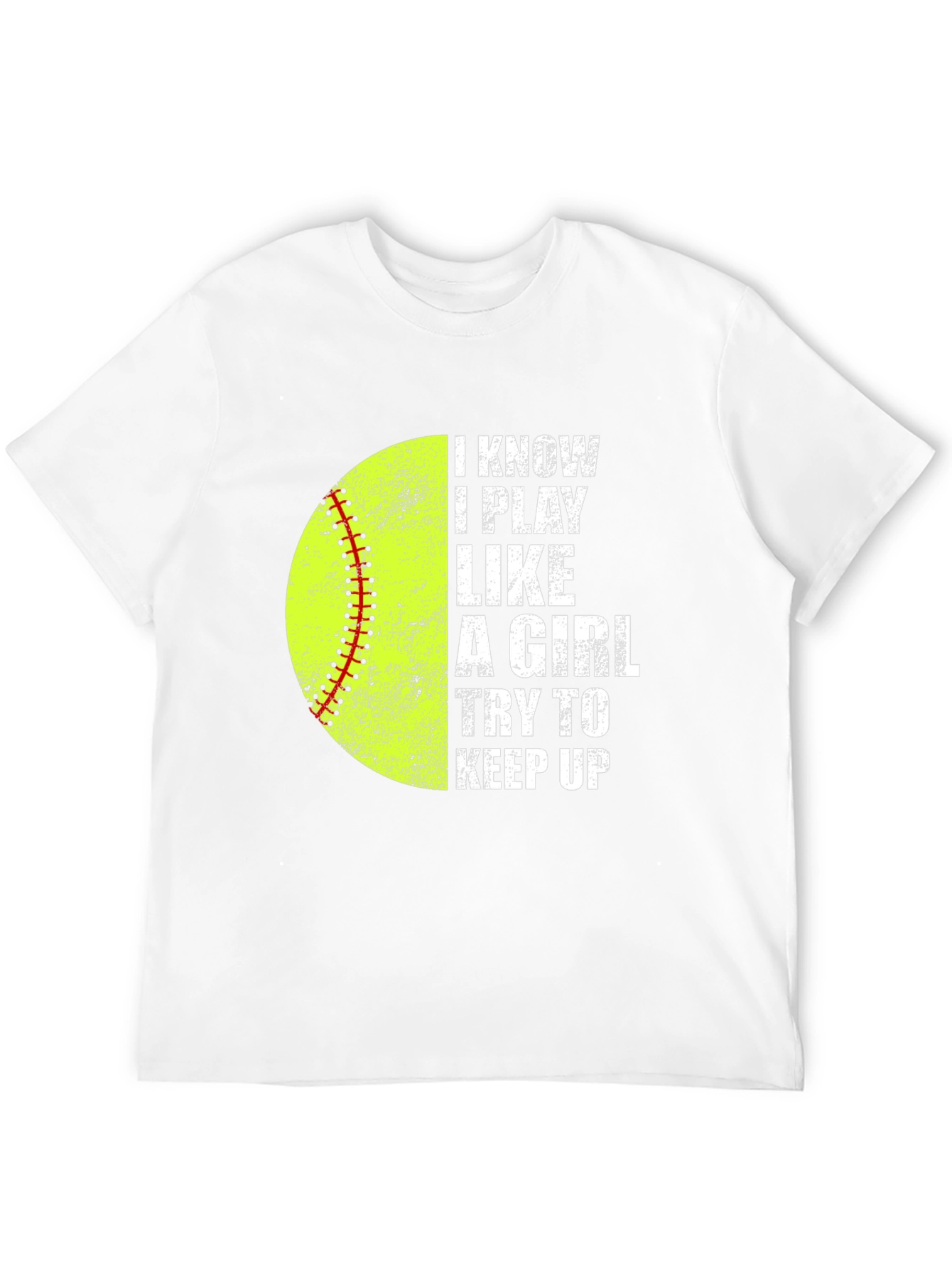 Black I Know I Play Like a Girl T-Shirt view 12