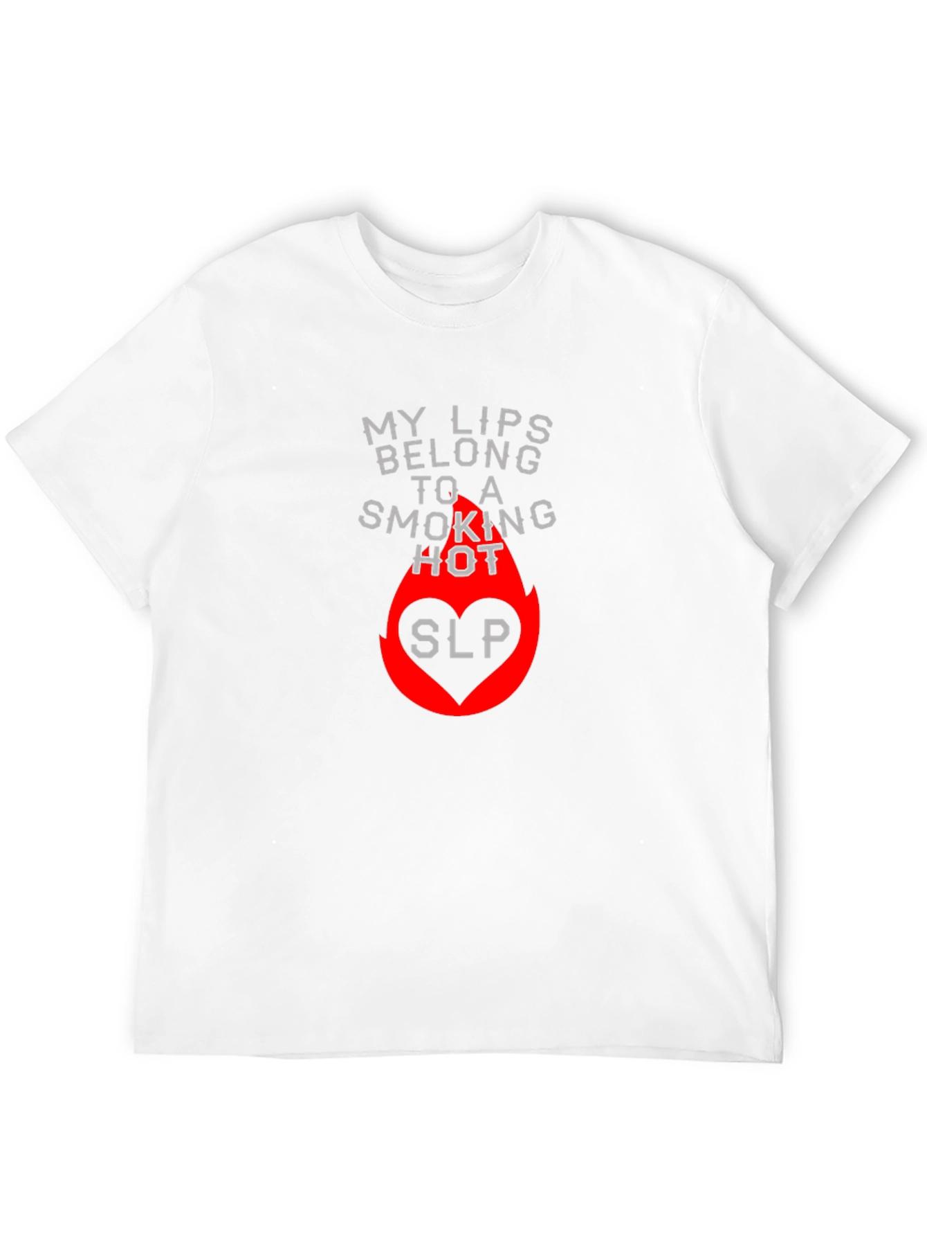 Black Smoking Hot Lips Graphic Tee - Black Cotton T-Shirt view 12