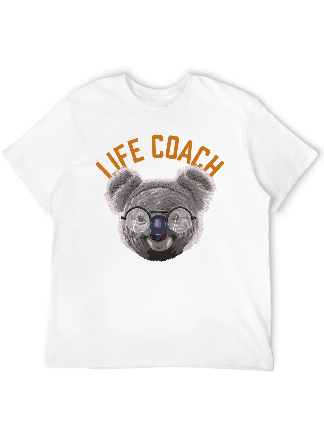 Black Life Coach Koala T-Shirt - Funny Animal Tee view 12
