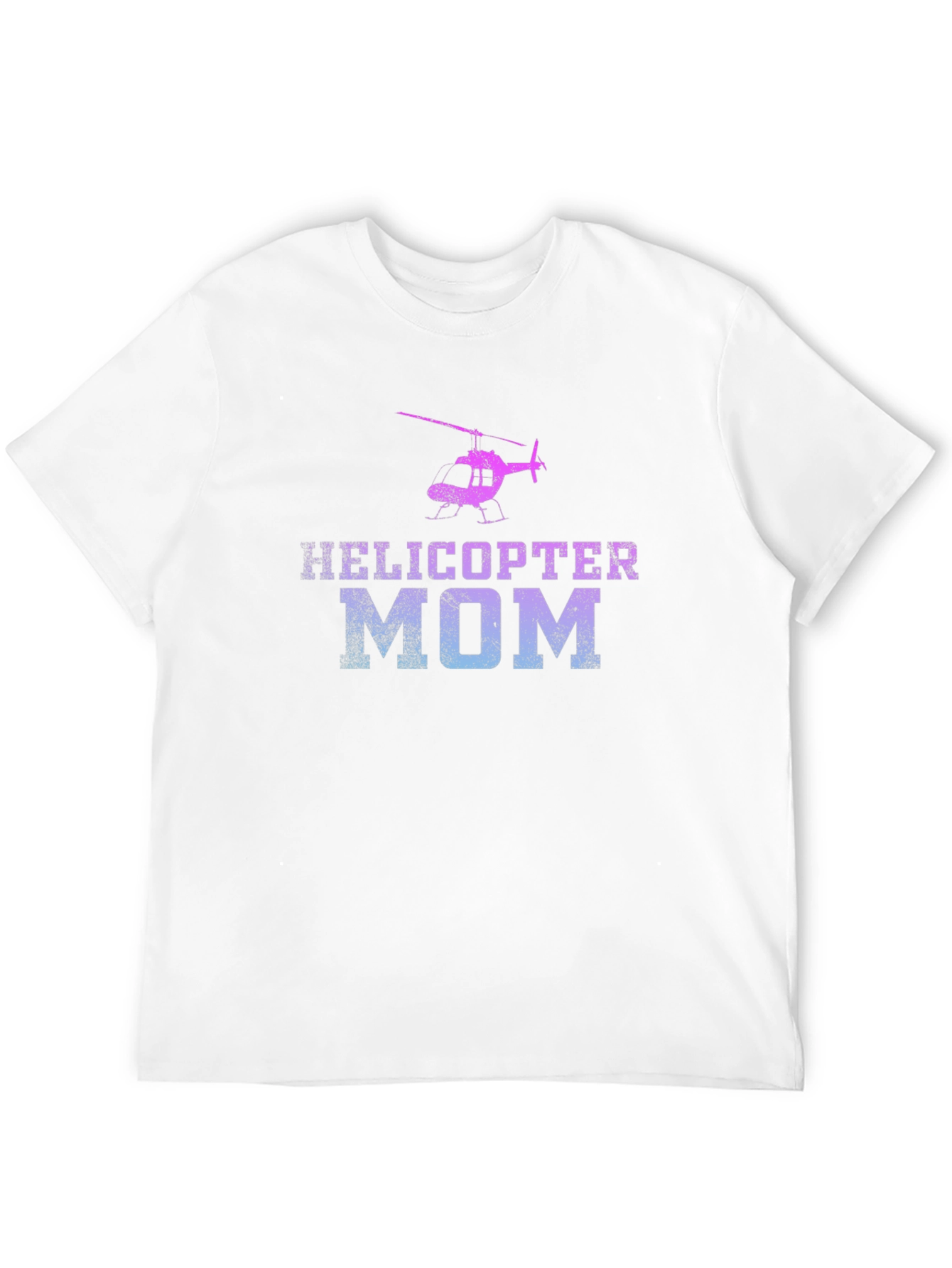 Black Helicopter Mom Novelty T-Shirt view 12