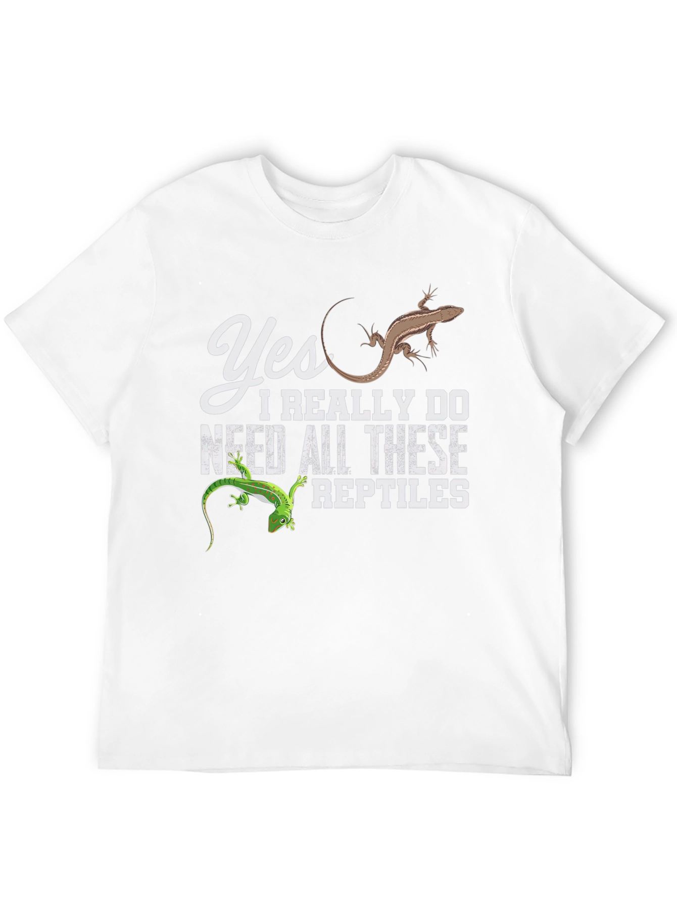 Black Reptile Lover T-Shirt - Funny Lizard Tee view 12
