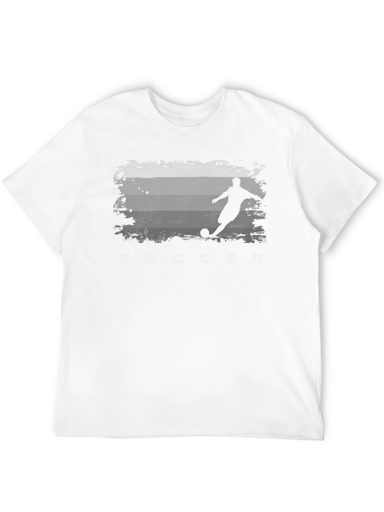 Black Soccer Graphic Tee - Stylish Sport T-Shirt view 12