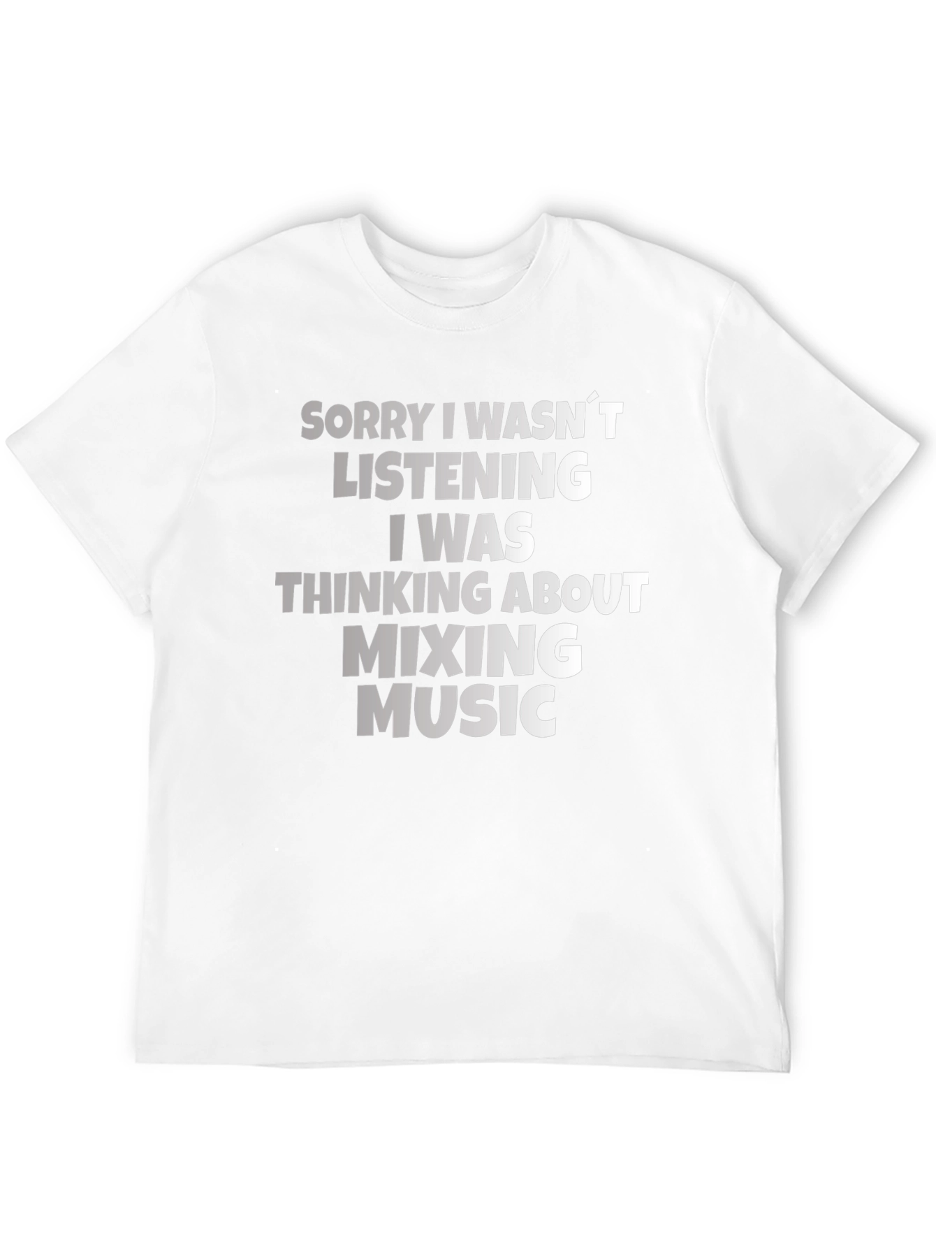 Black Mixing Music T-Shirt - Funny DJ Producer Tee view 12