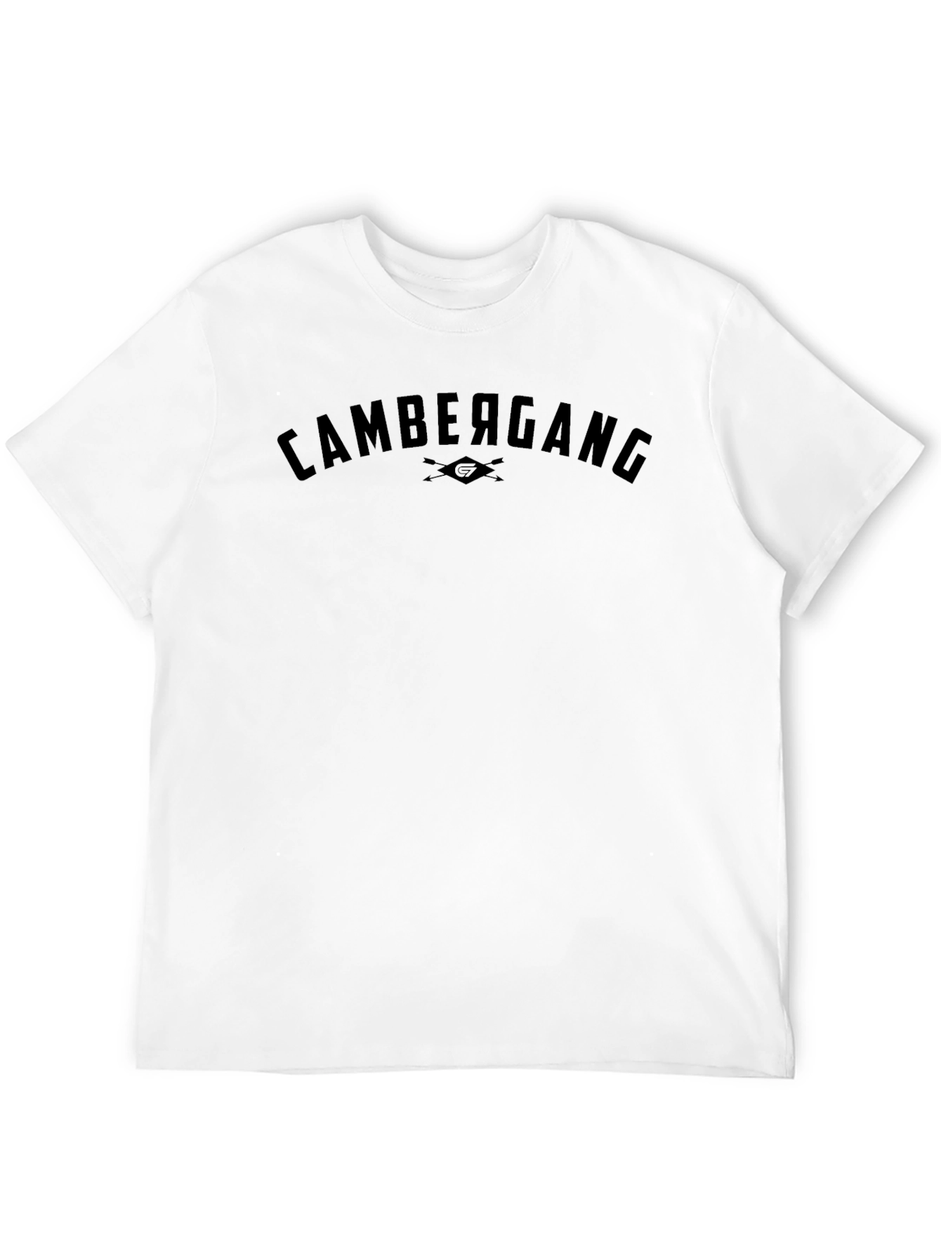 Black CamberGang Graphic Print Crew Neck T-Shirt view 12