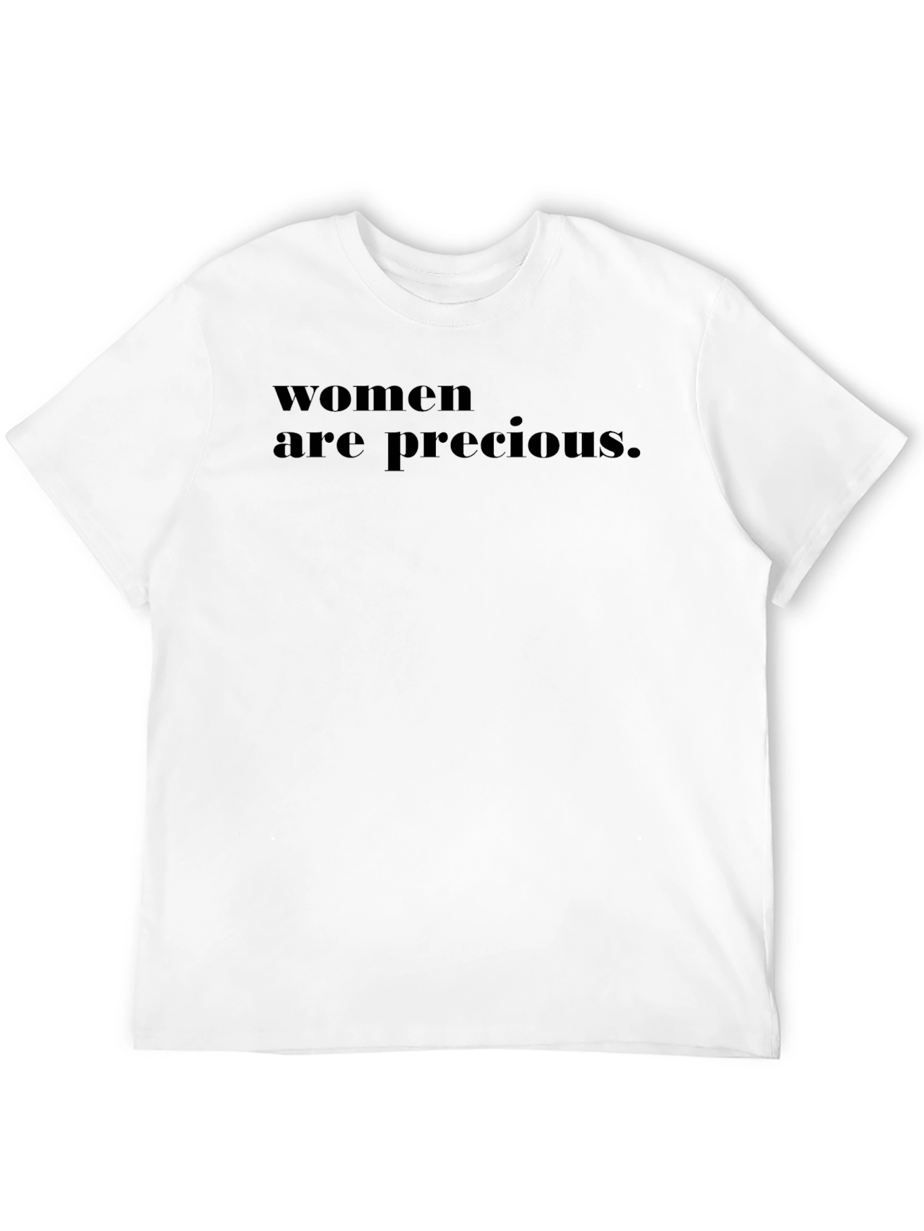Black Women Are Precious Black T-Shirt view 12