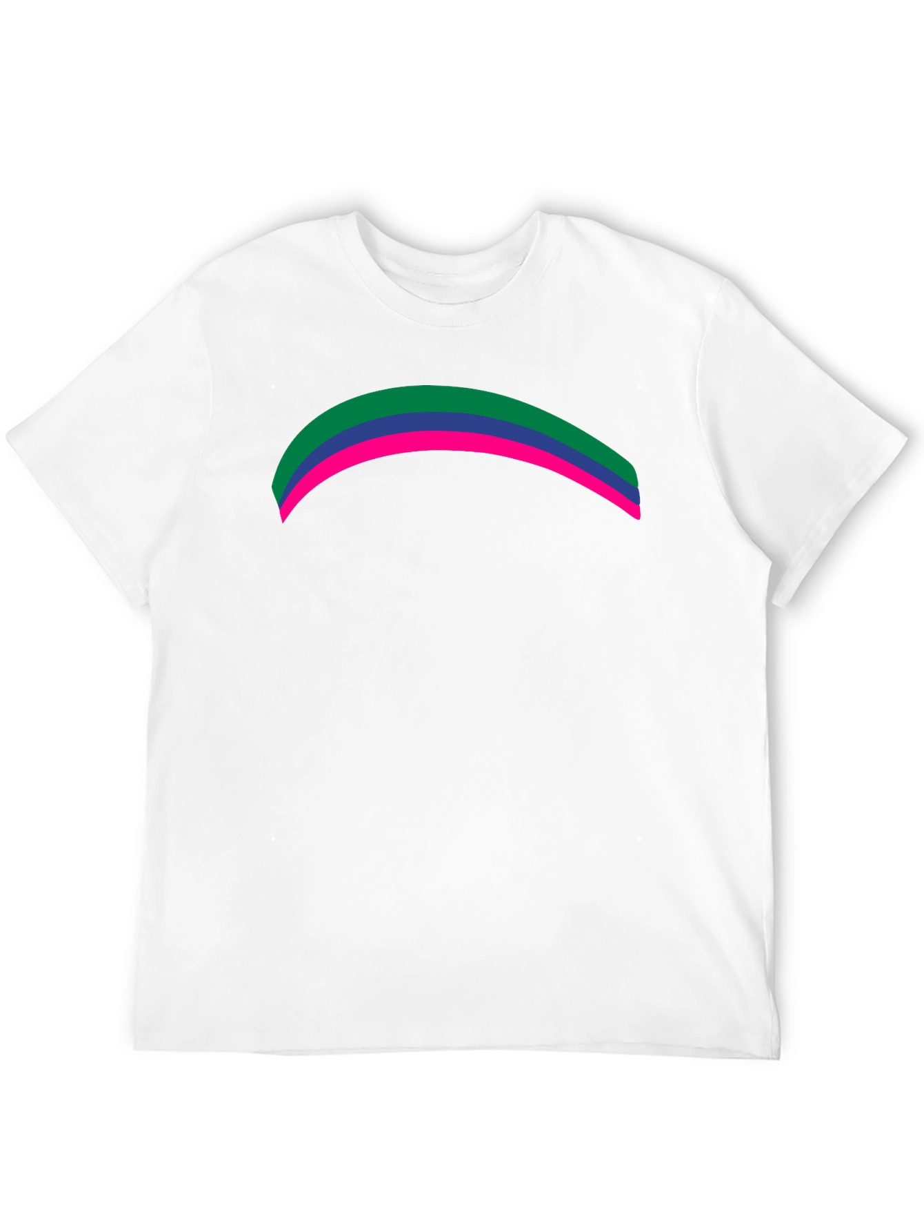 Black Rainbow Pride T-Shirt - Modern Graphic Tee view 12