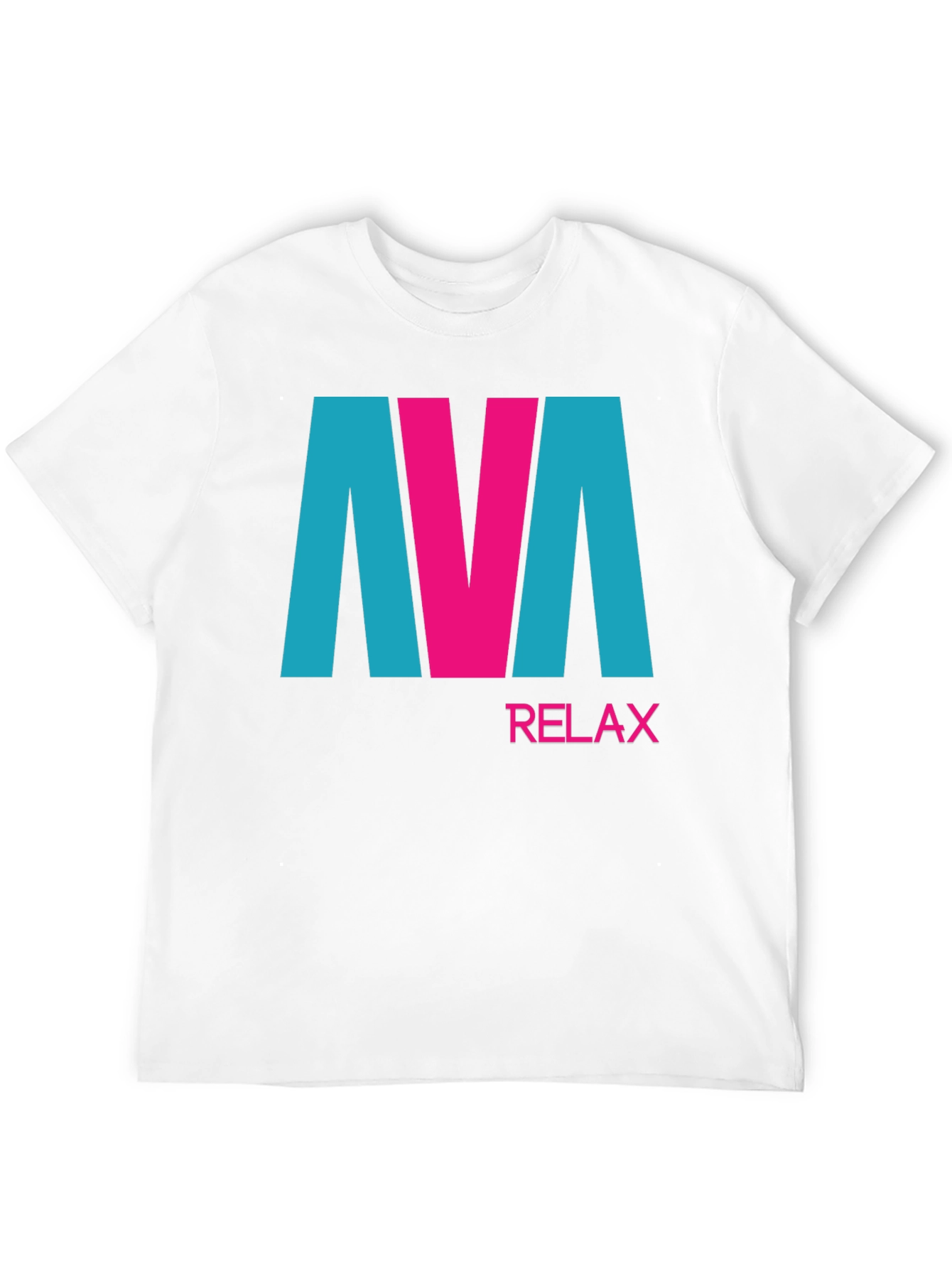 Black AVA Relax Graphic Tee - Black Cotton Blend T-Shirt view 12