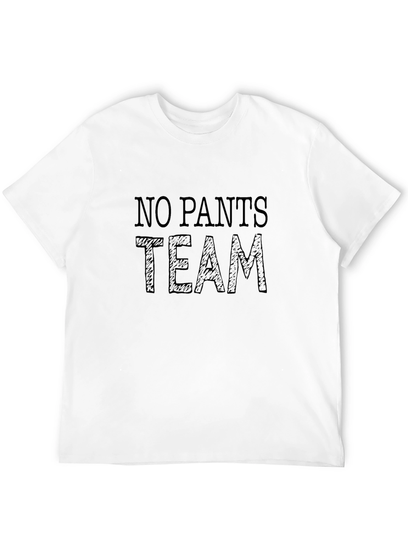 Black No Pants Team Black Tee view 12