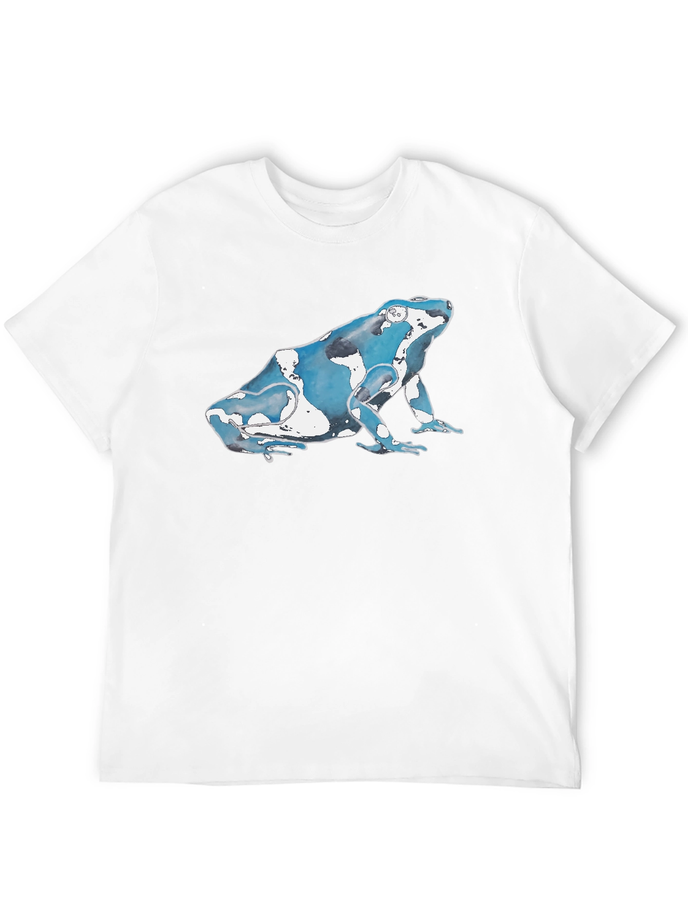 Black Blue Poison Dart Frog Graphic T-Shirt view 12