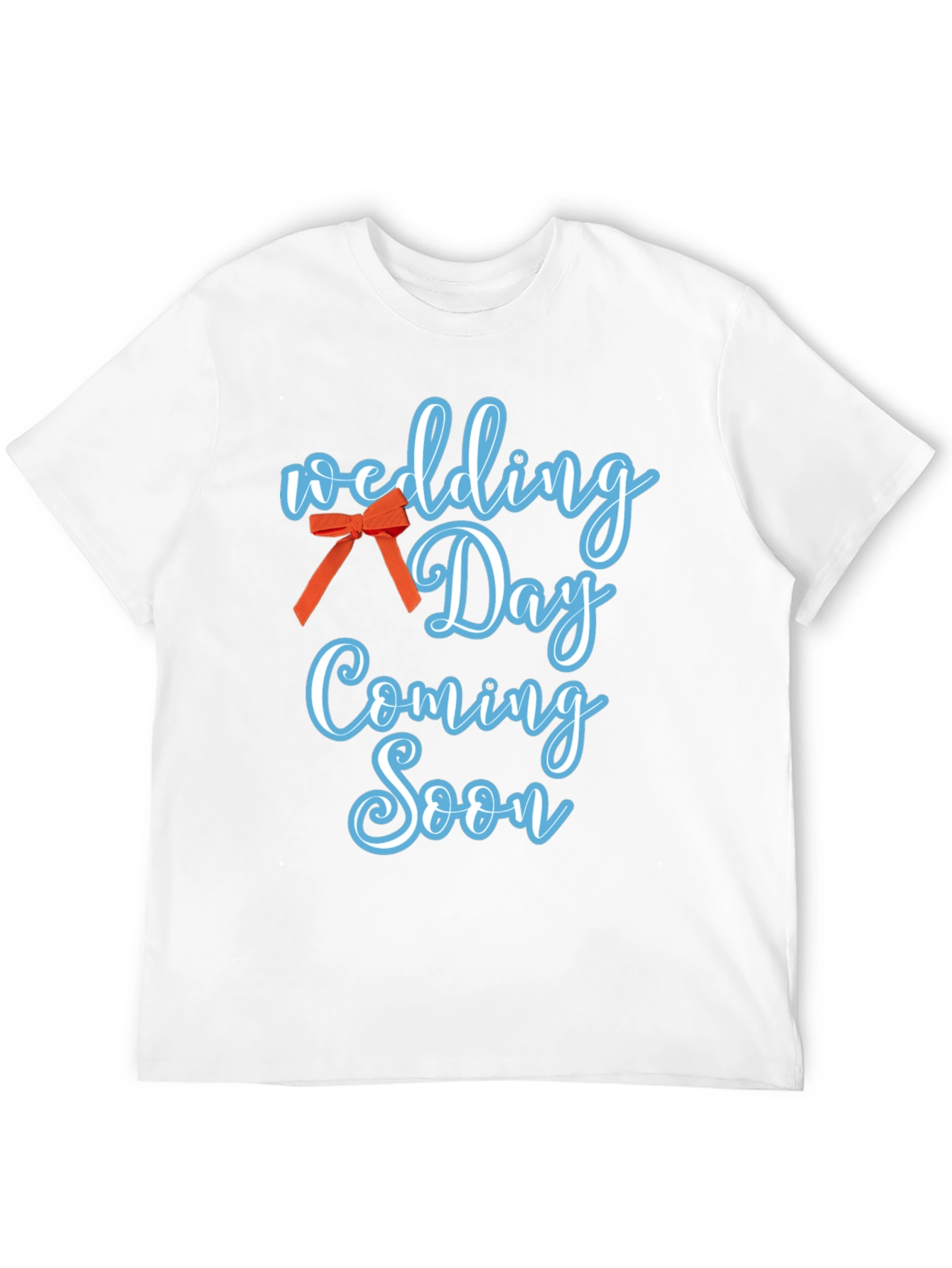 Black Wedding Day Coming Soon T-Shirt view 12