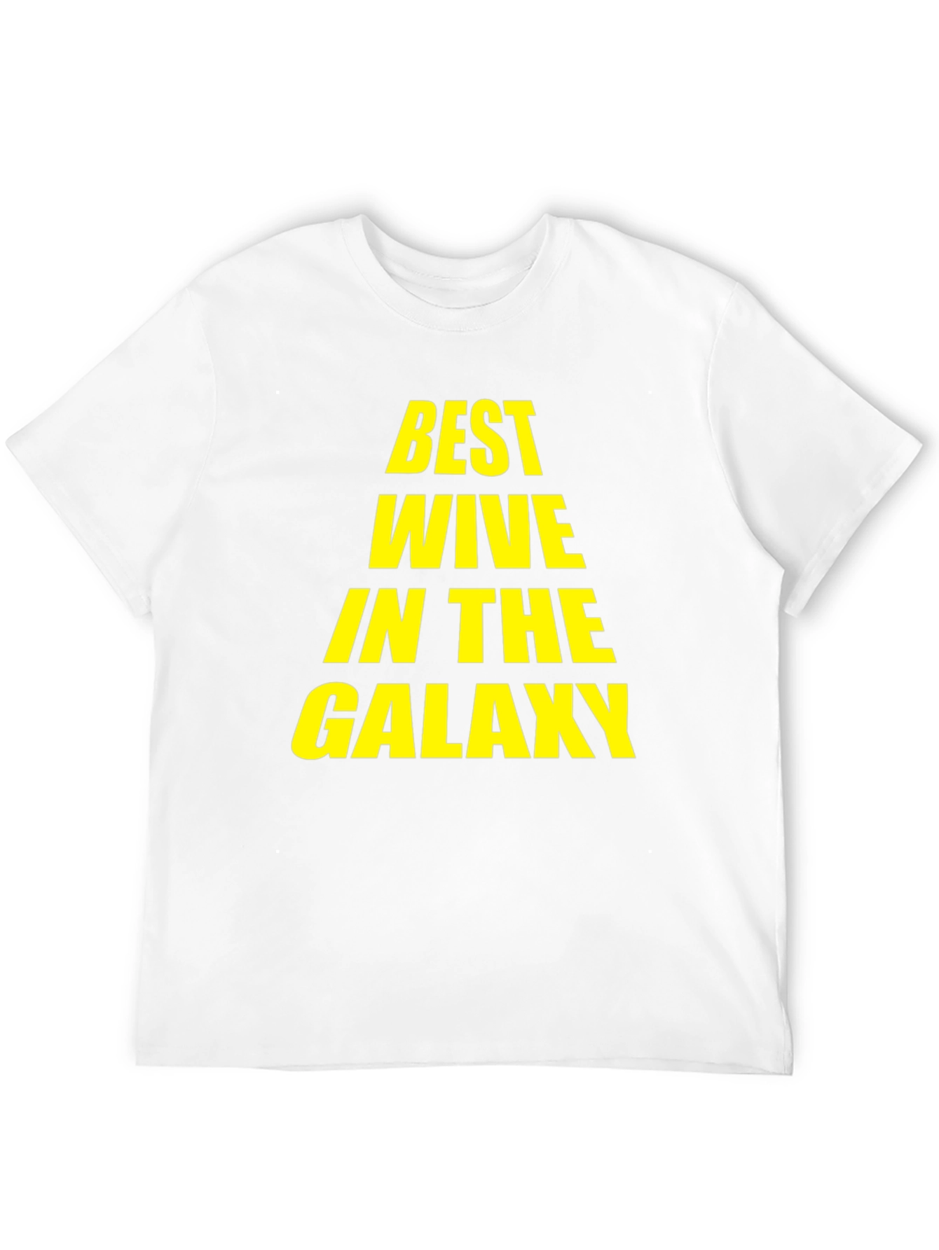 Black Best Wife in the Galaxy T-Shirt - Novelty Gift view 12