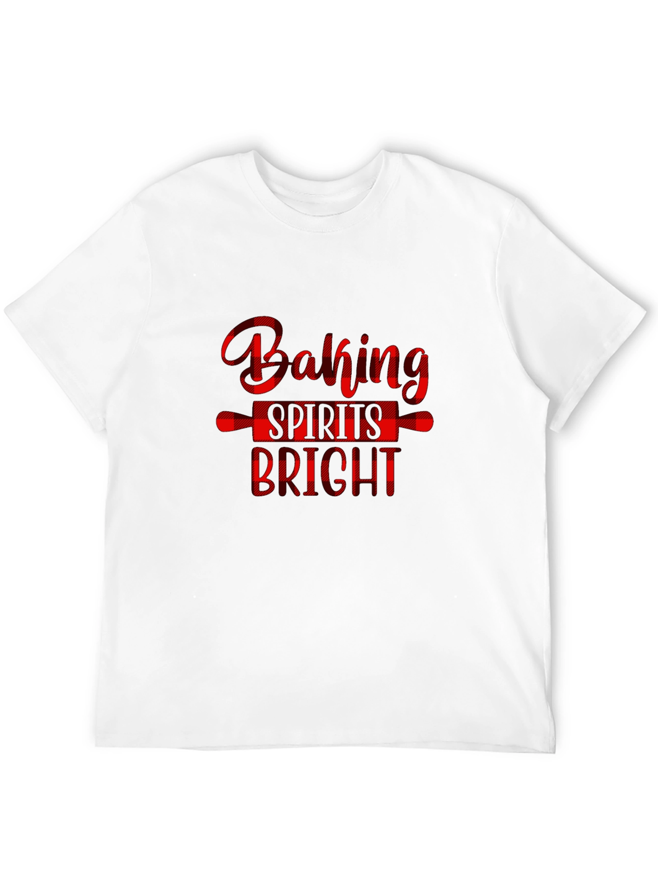 Black Baking Spirits Bright Christmas T-Shirt view 12