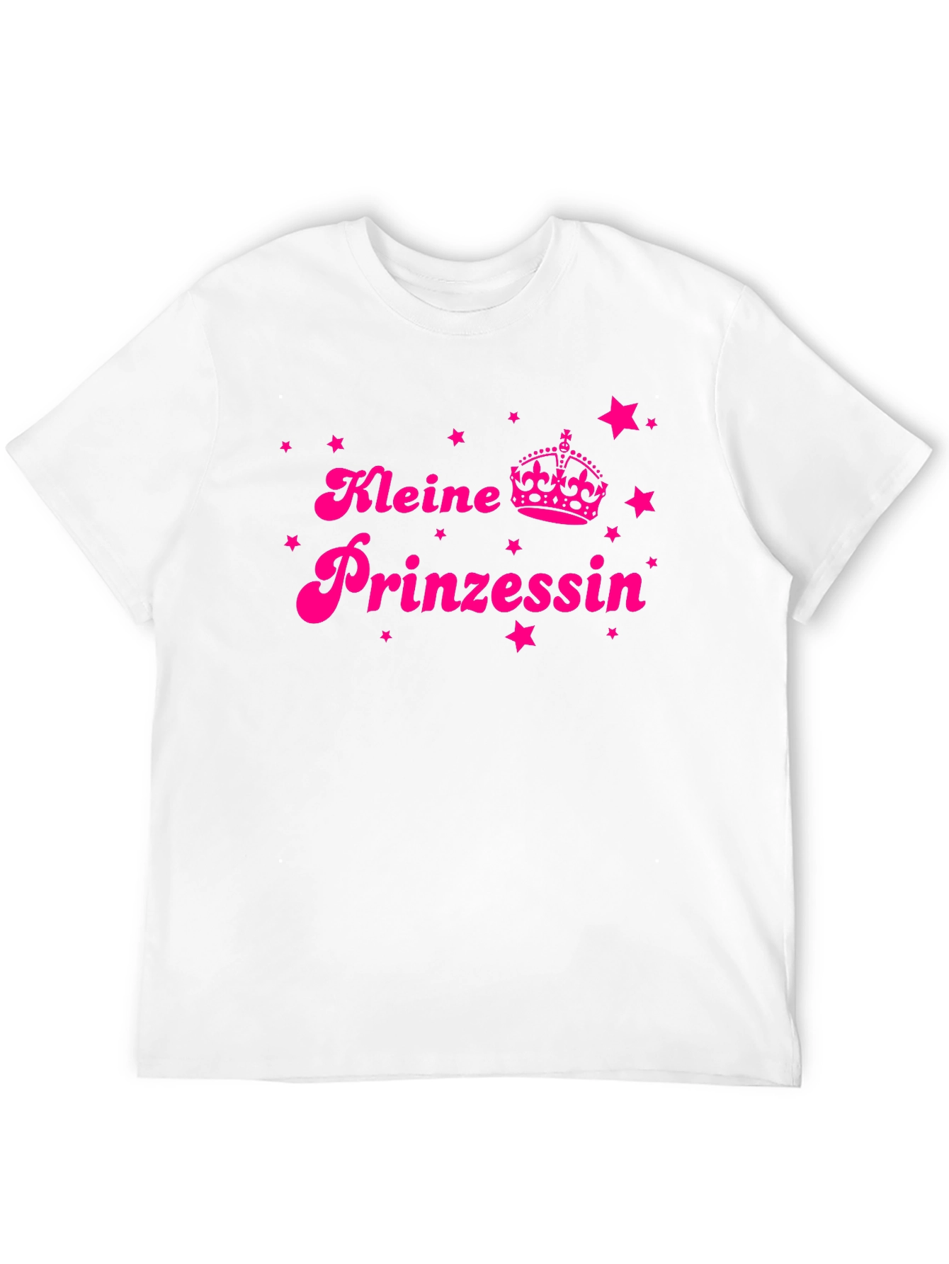 Black Kleine Prinzessin Black T-Shirt - Cute German Princess Design view 12