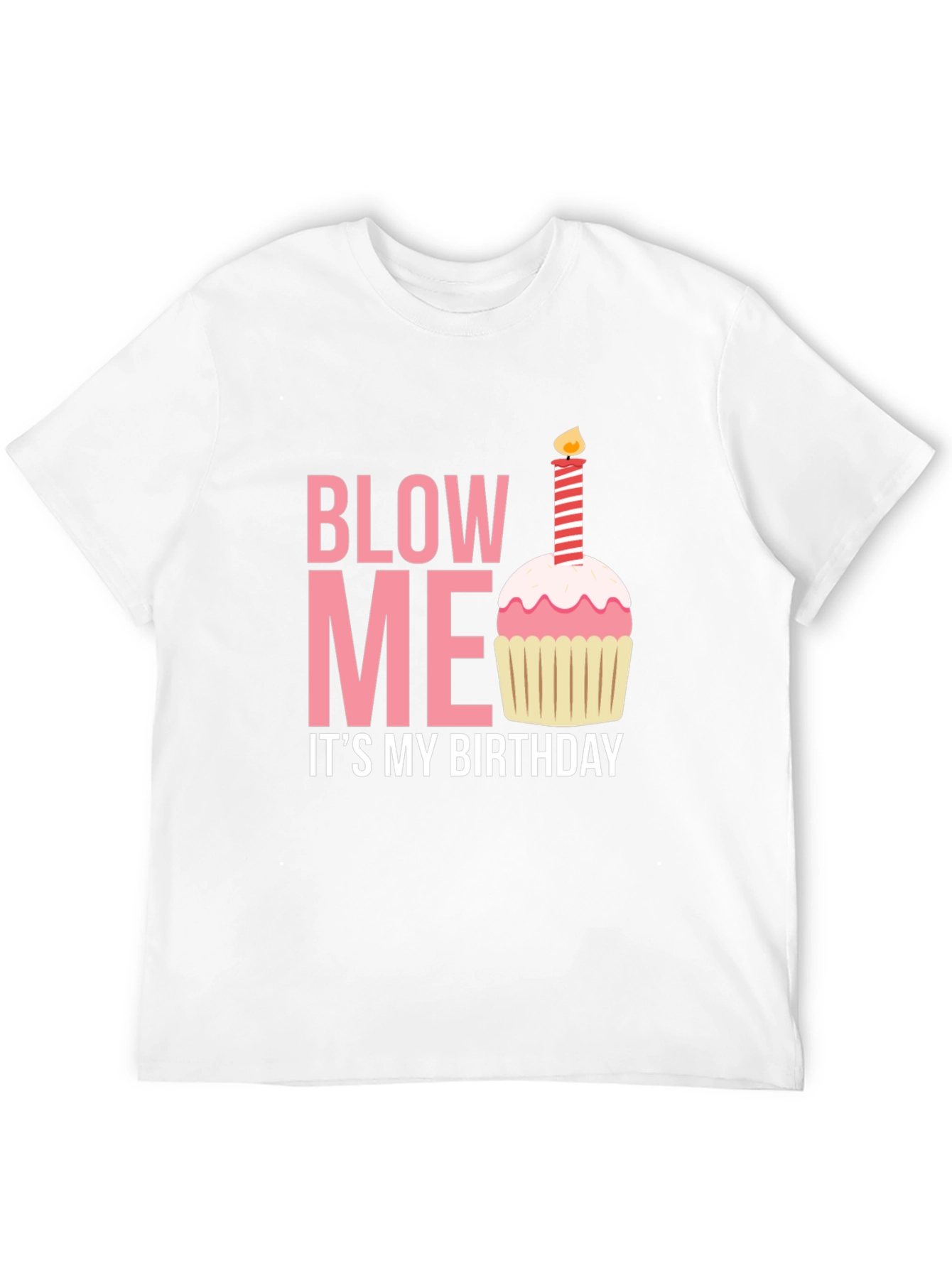 Black Blow Me It's My Birthday T-Shirt view 12