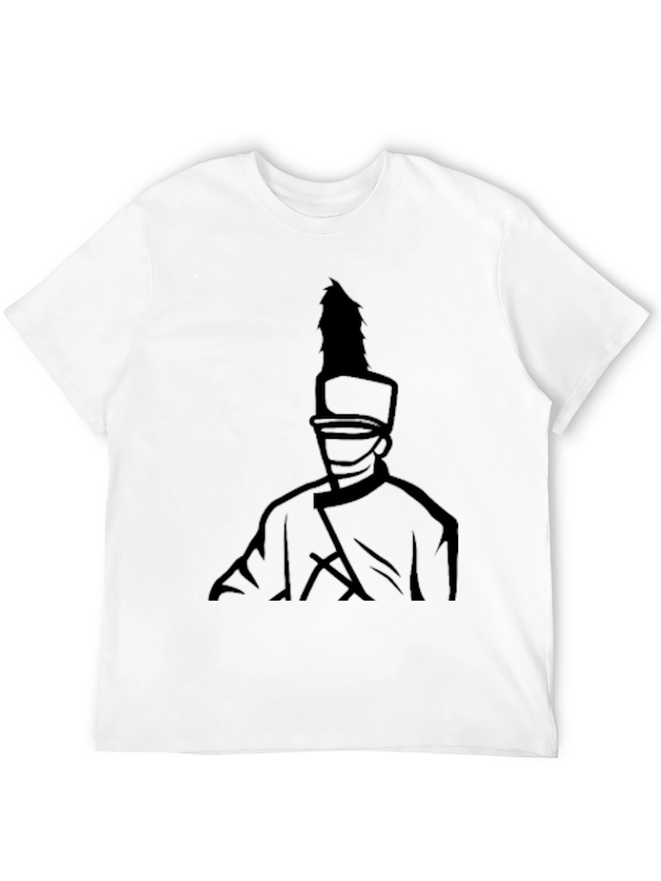 Black Marching Band Graphic Black T-Shirt view 12