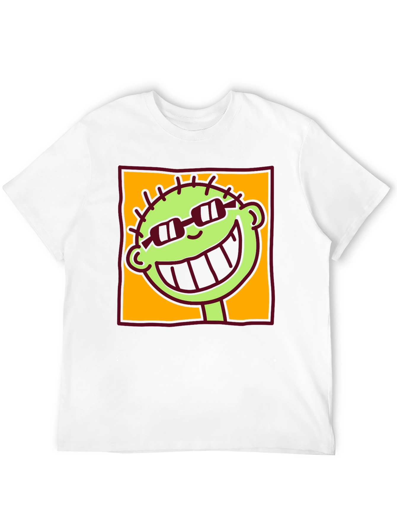 Black Cartoon Graphic Tee - Cool Dude view 12