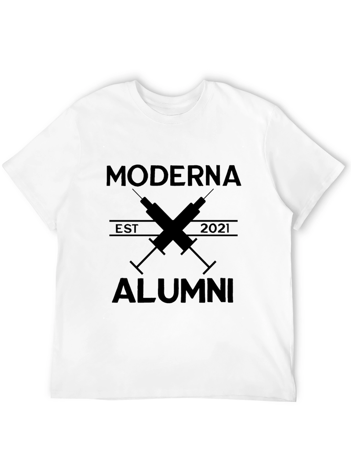 Black Moderna Alumni 2021 Black T-Shirt view 12